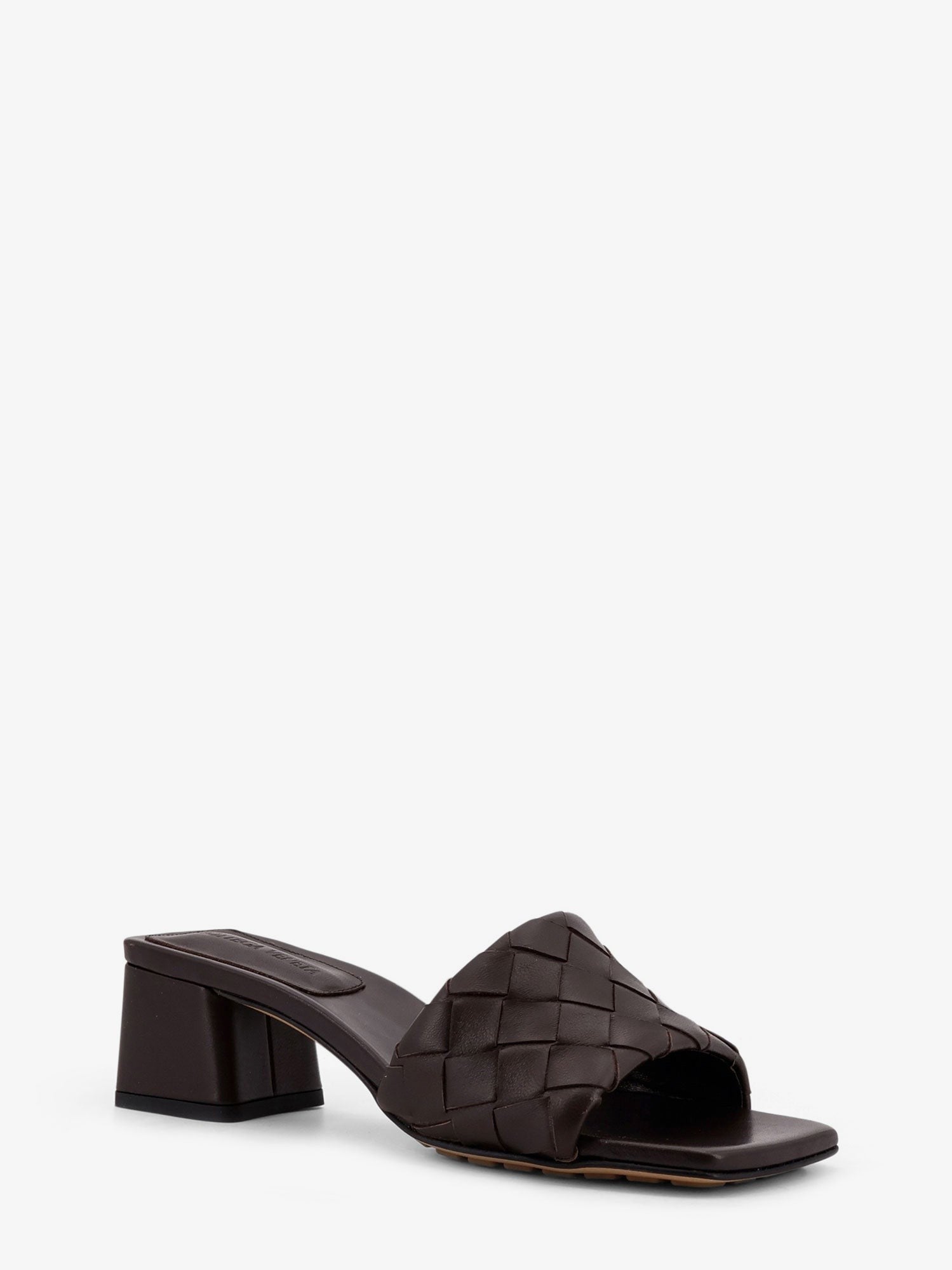 Bottega Veneta - Woman - Brown - Heeled Sandal