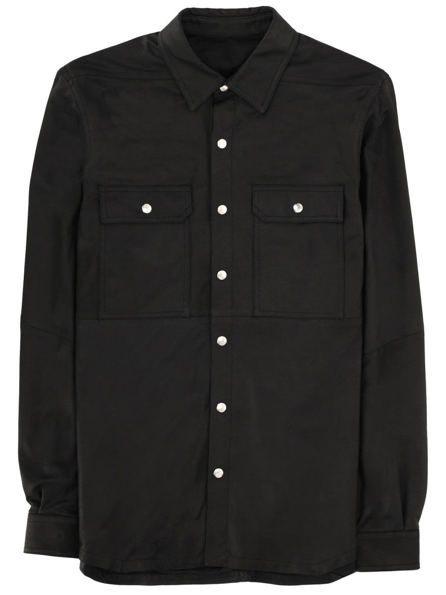 RICK OWENS - Man - Black - Leather Jacket