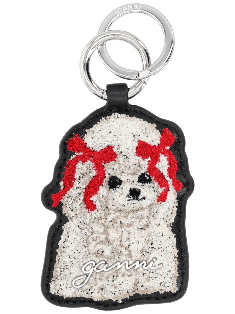 GANNI - Woman - Black - Key Holder