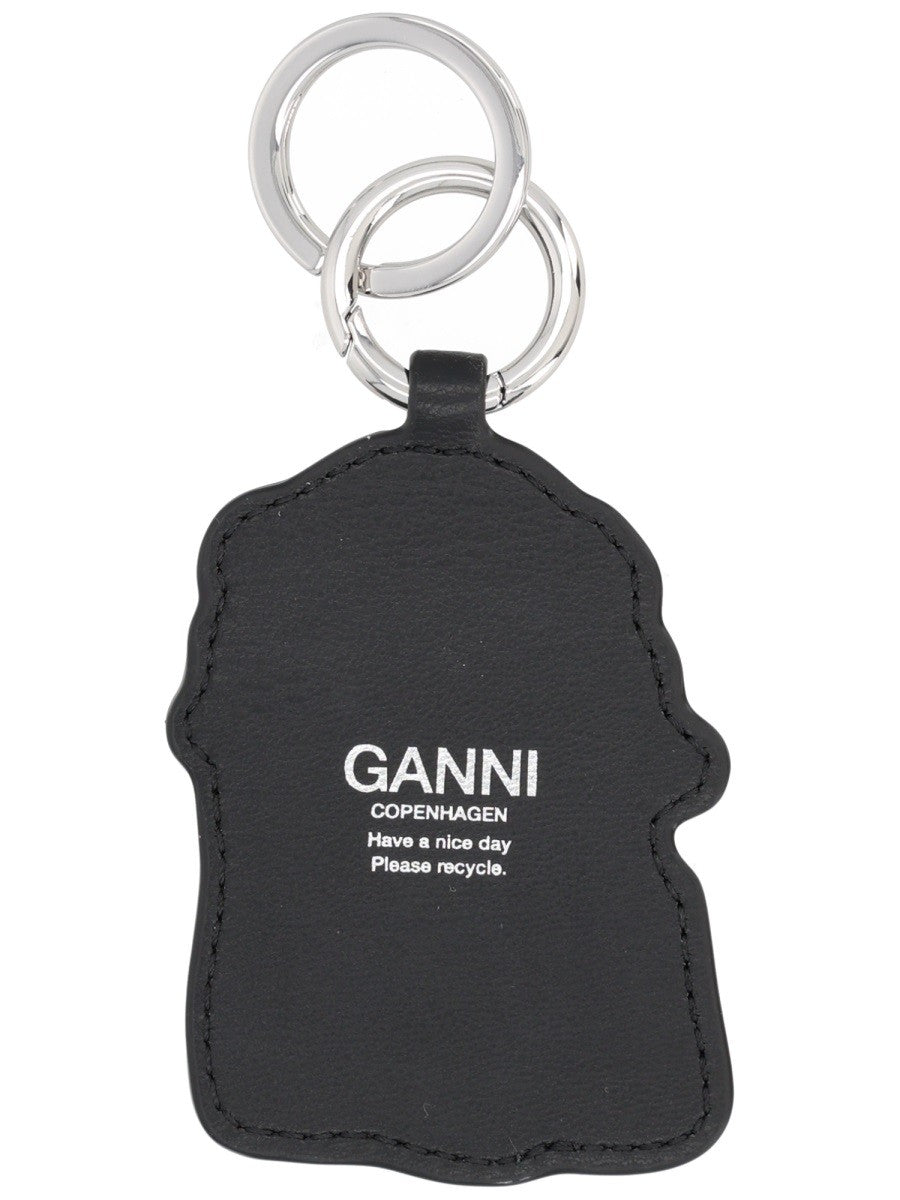 GANNI - Woman - Black - Key Holder