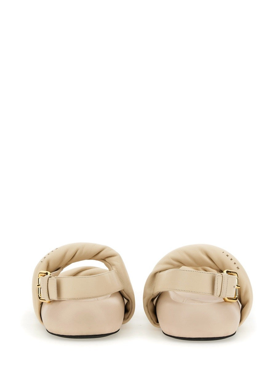 Marni - Woman - Beige - Sandal