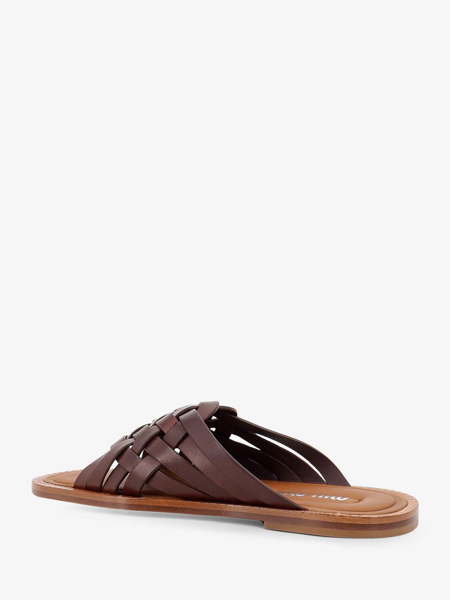 Miu Miu - Woman - Brown - Sandal