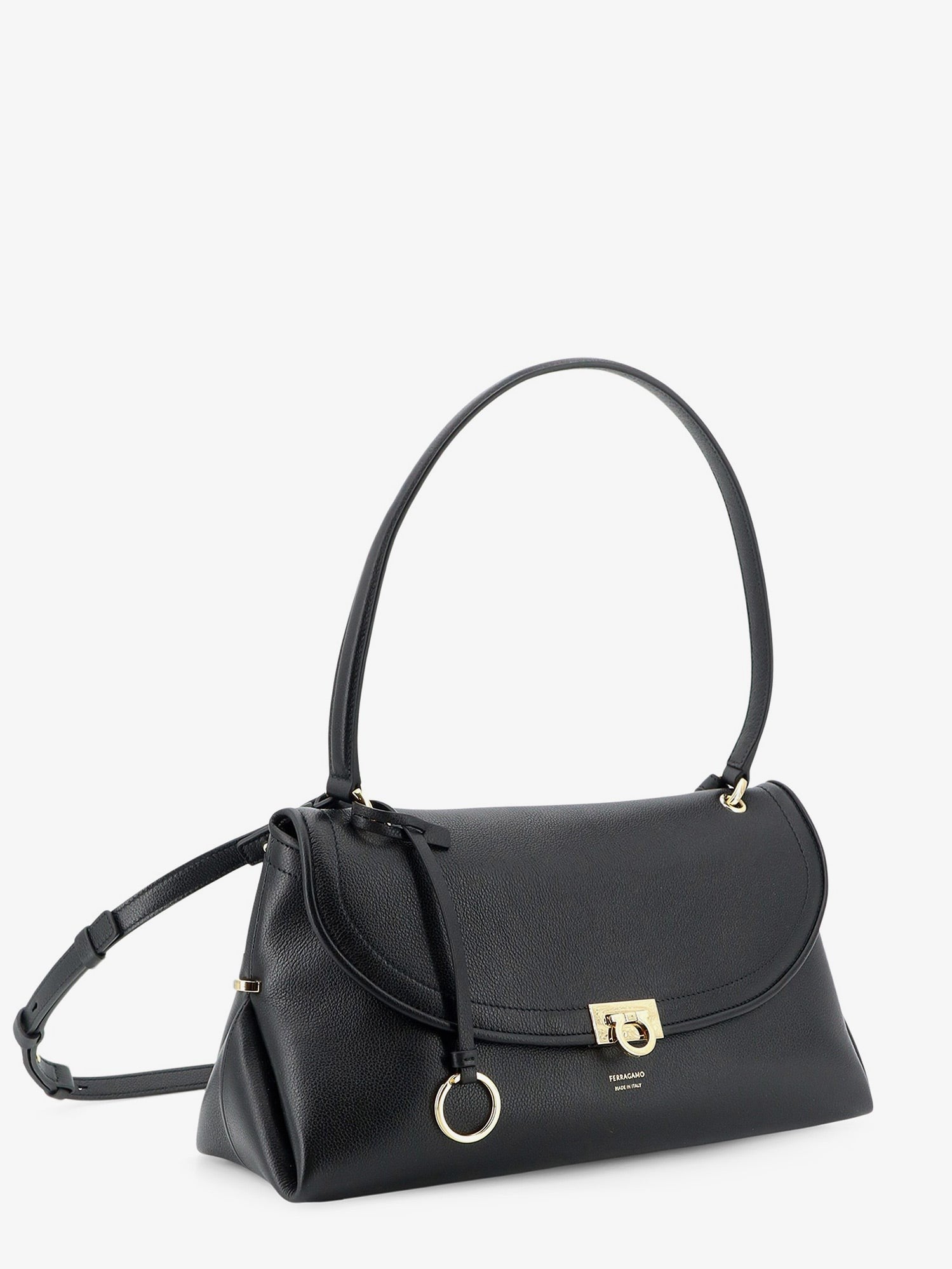 Ferragamo - Woman - Black - Shoulder Bag