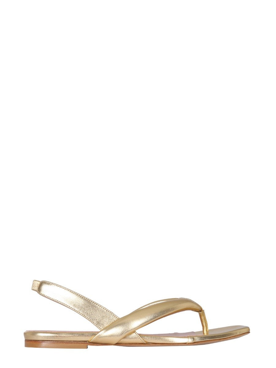 GIA BORGHINI - Woman - Gold - Sandal