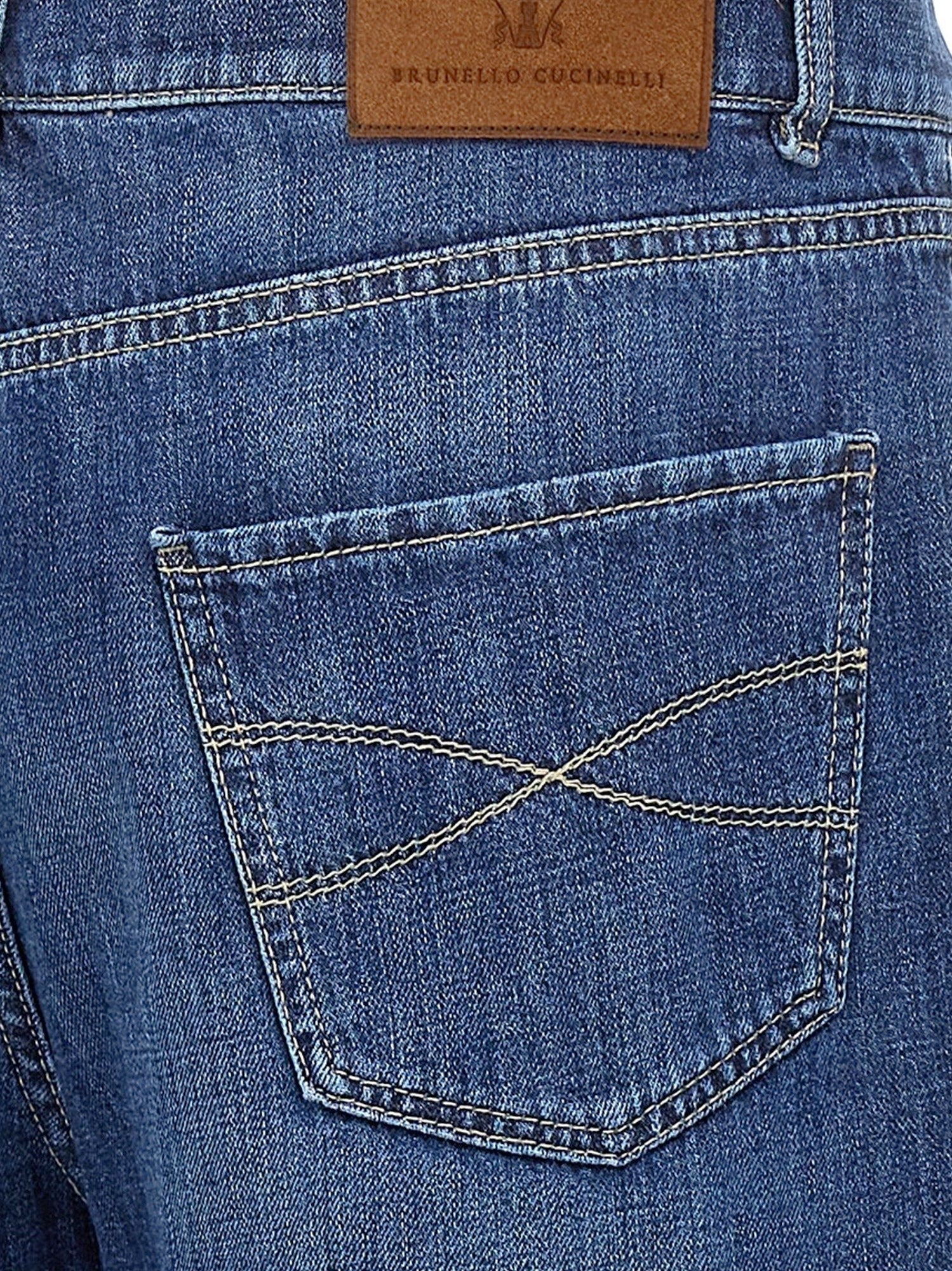 Brunello Cucinelli - Man - Blue - Jeans