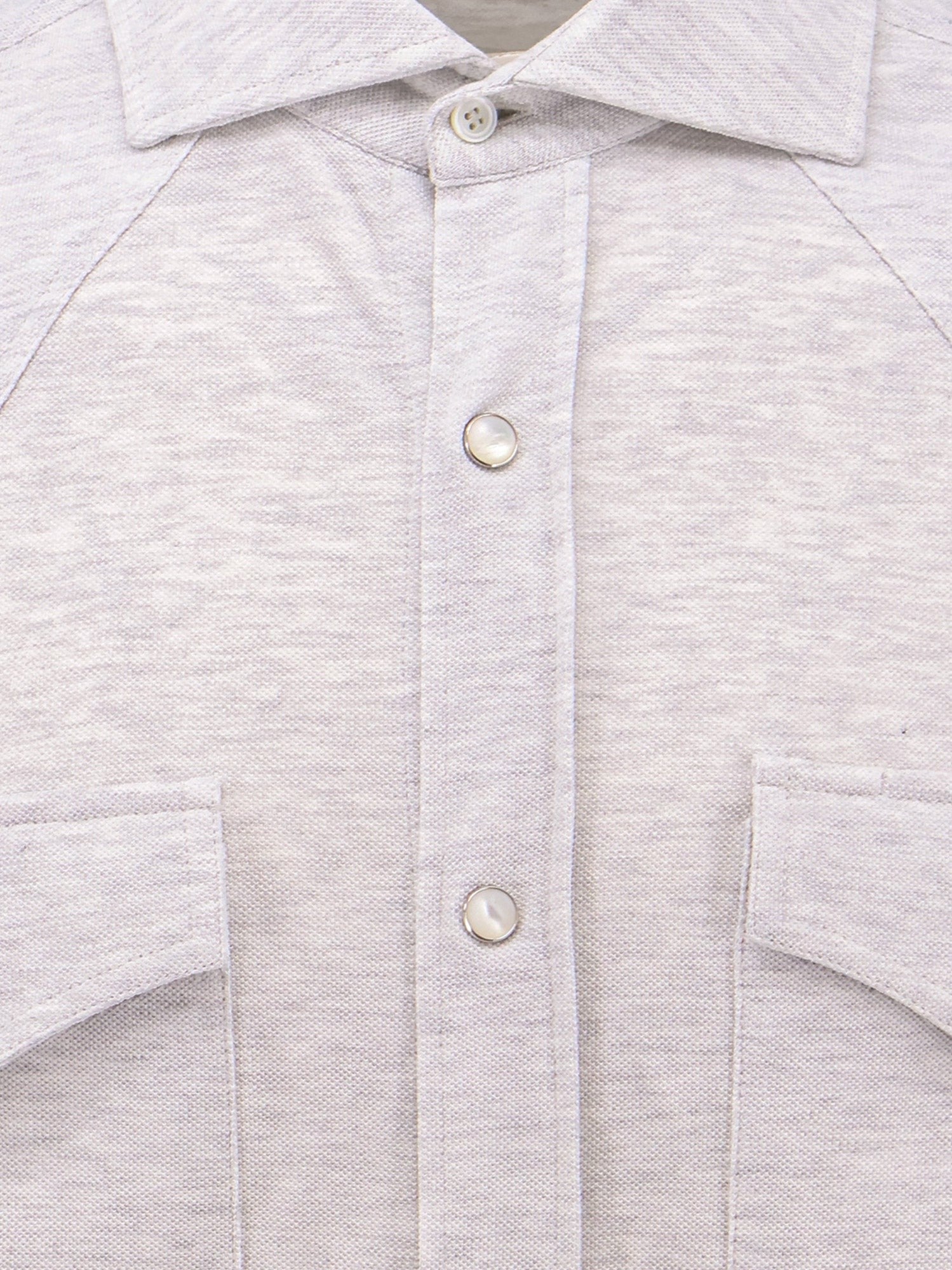 Brunello Cucinelli - Man - Grey - Shirt