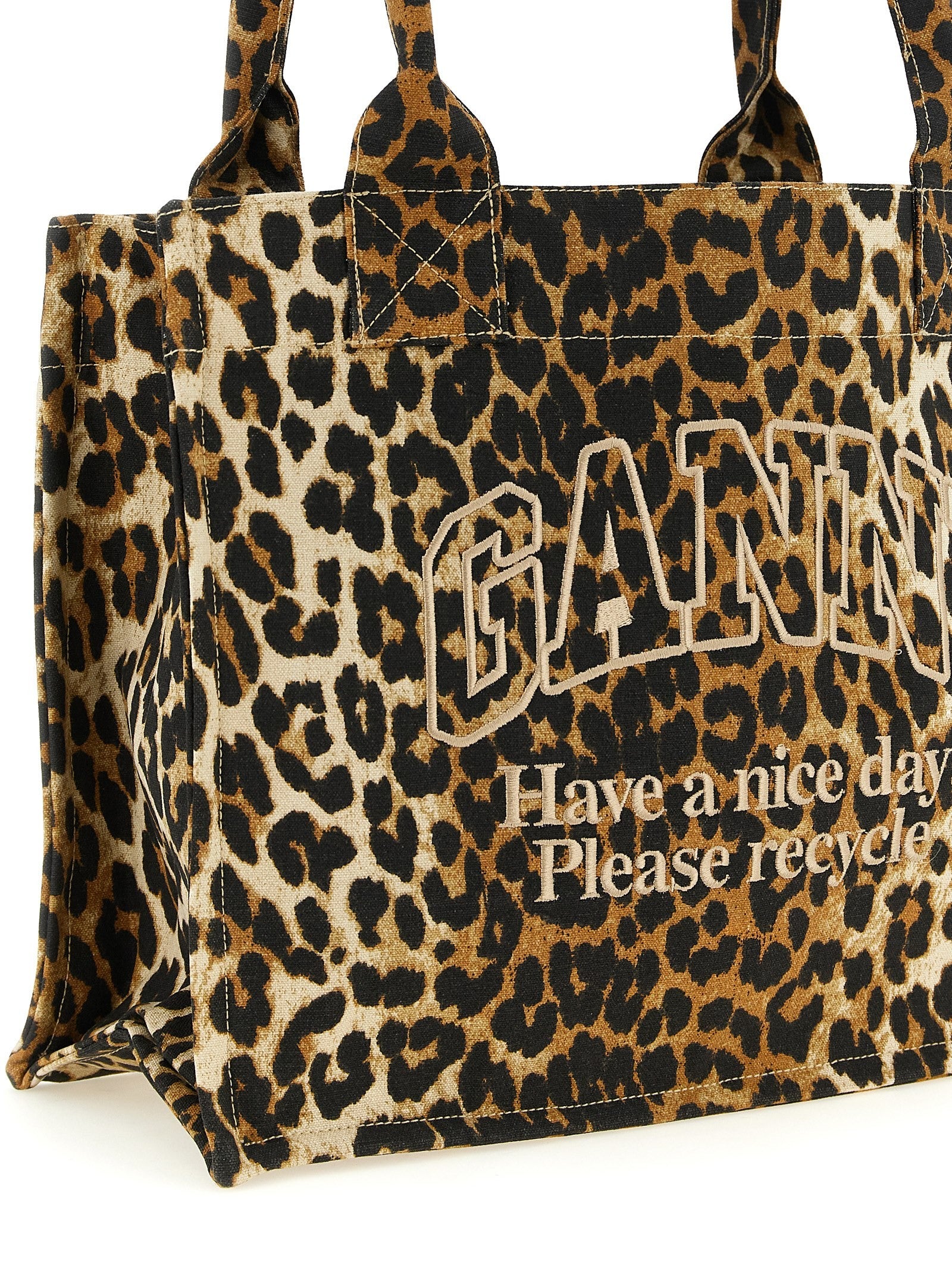 GANNI - nan - Brown - Tote bag