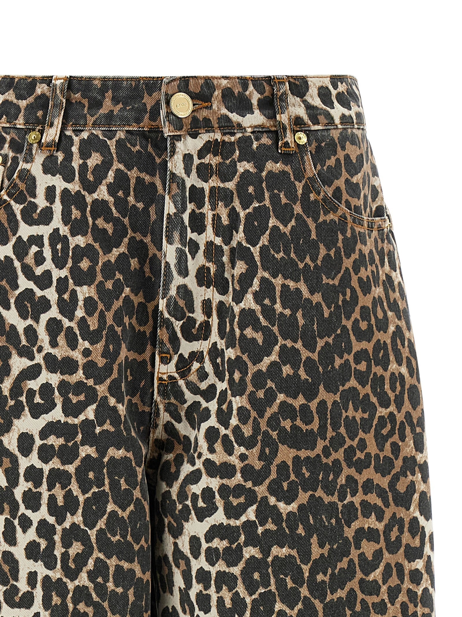GANNI - nan - Brown - Jeans