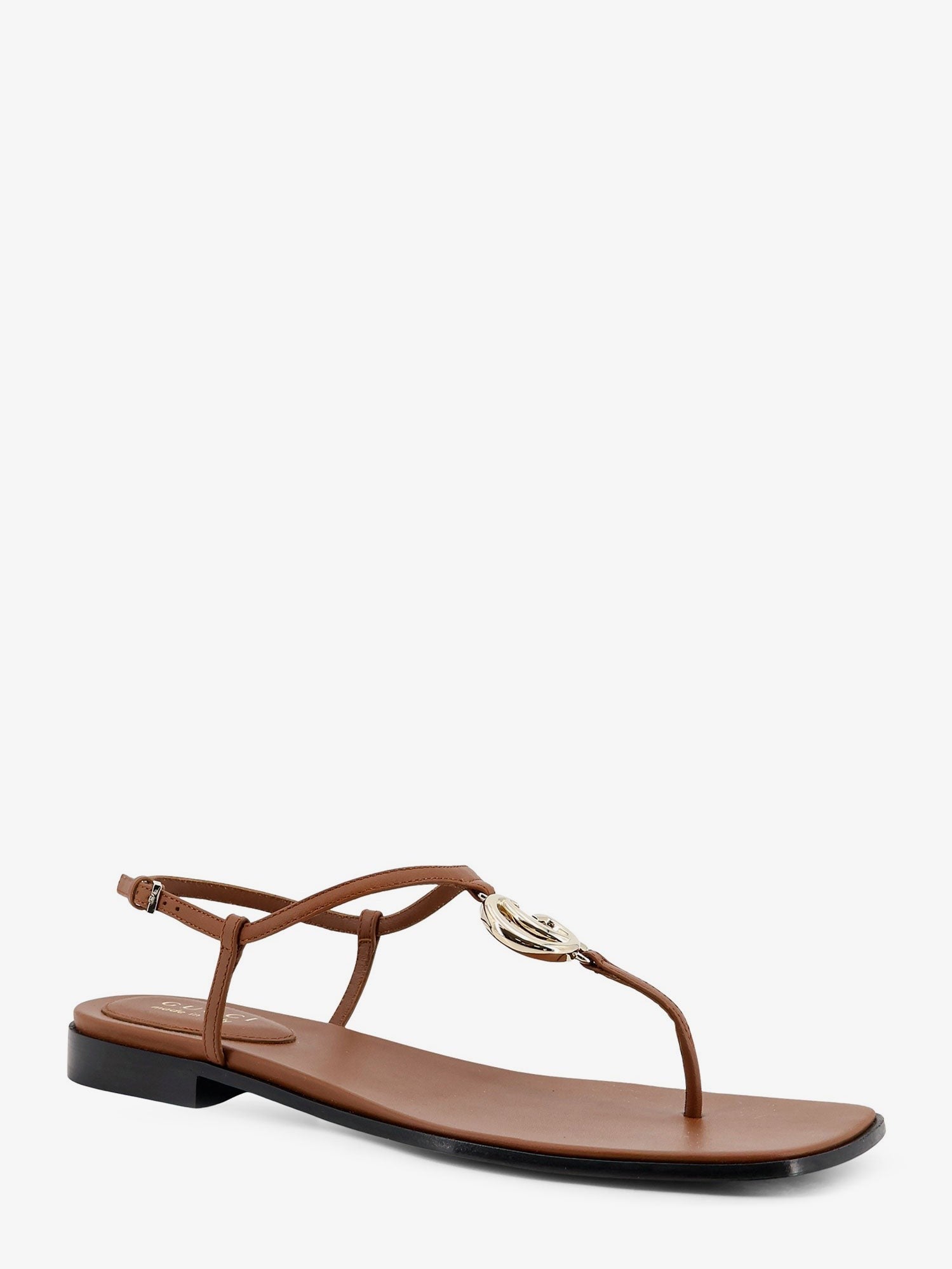 Gucci - Woman - Brown - Flat Sandal