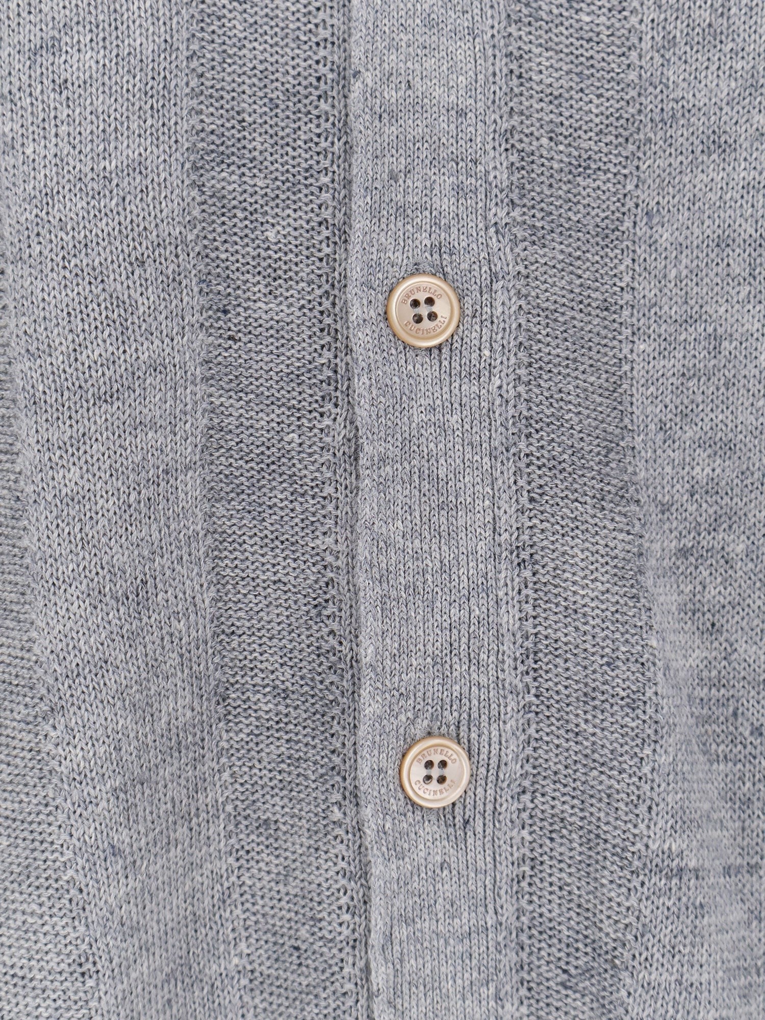 Brunello Cucinelli - Man - Grey - Knit Sweater