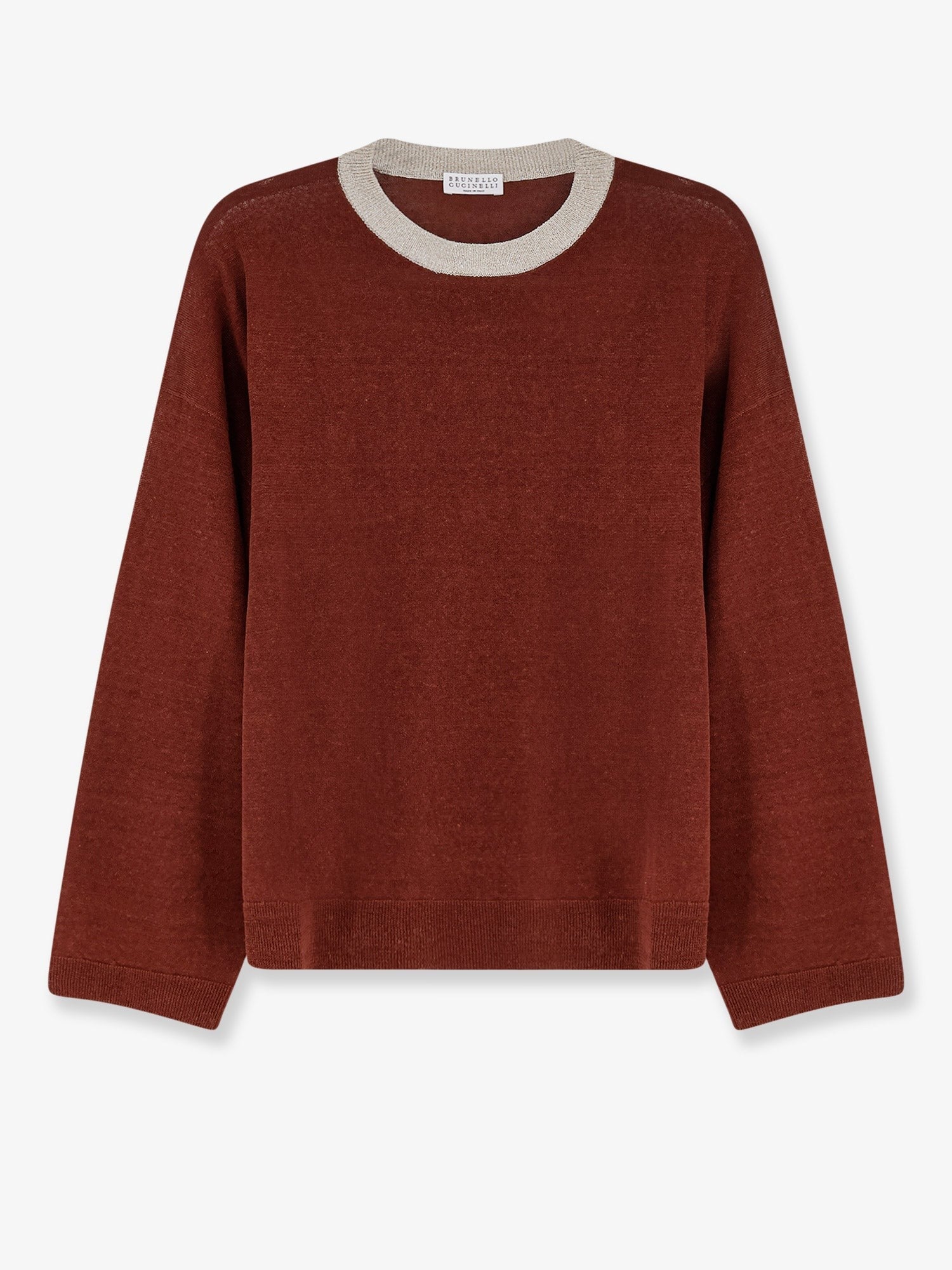 Brunello Cucinelli - Woman - Brown - Knit Sweater