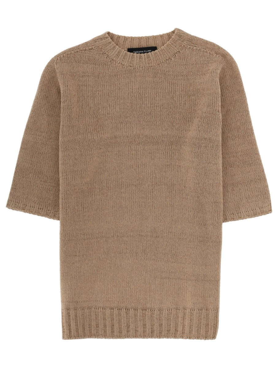 Fabiana Filippi - Woman - Beige - T-shirt