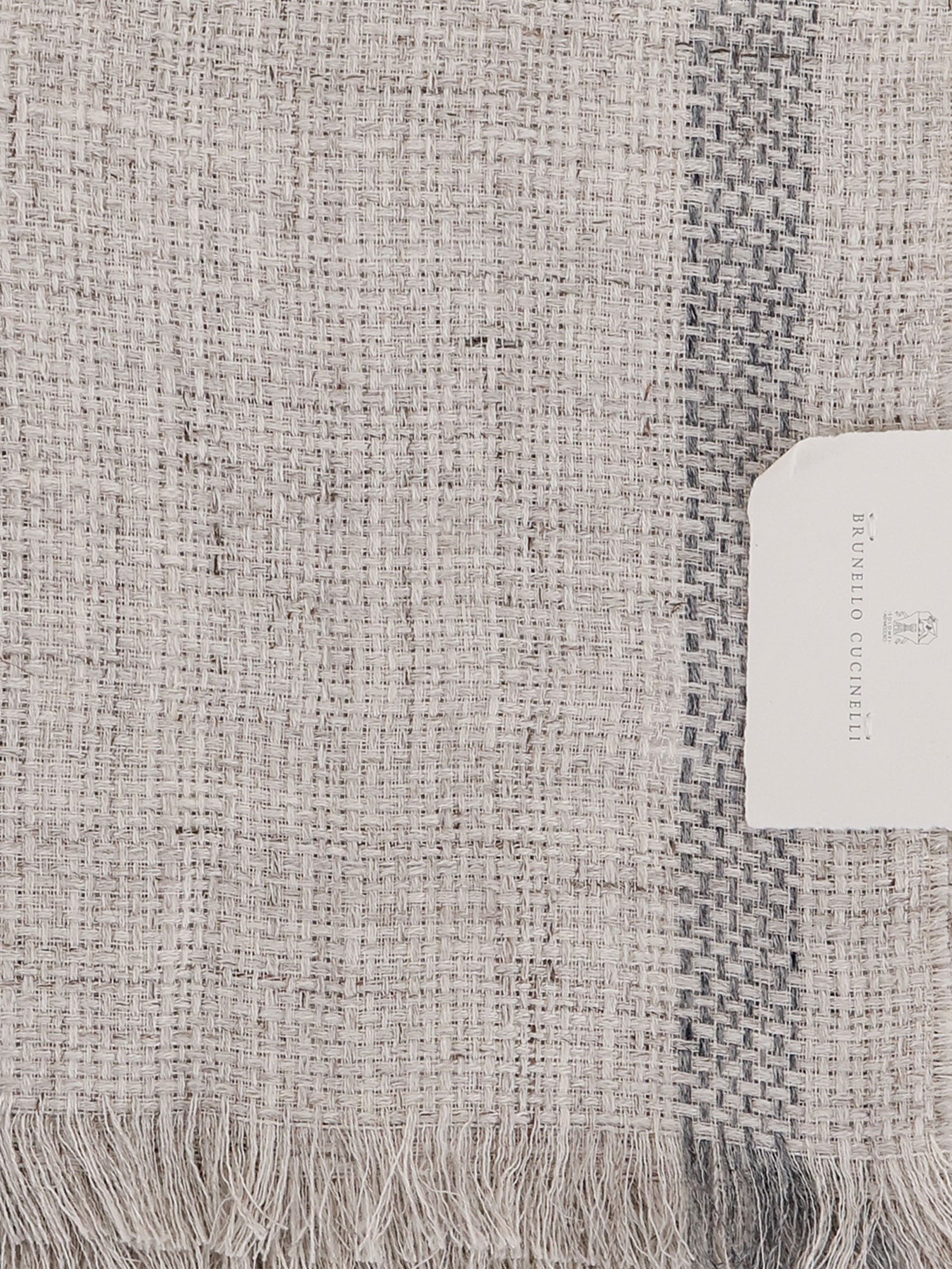 Brunello Cucinelli - Man - Grey - Scarf