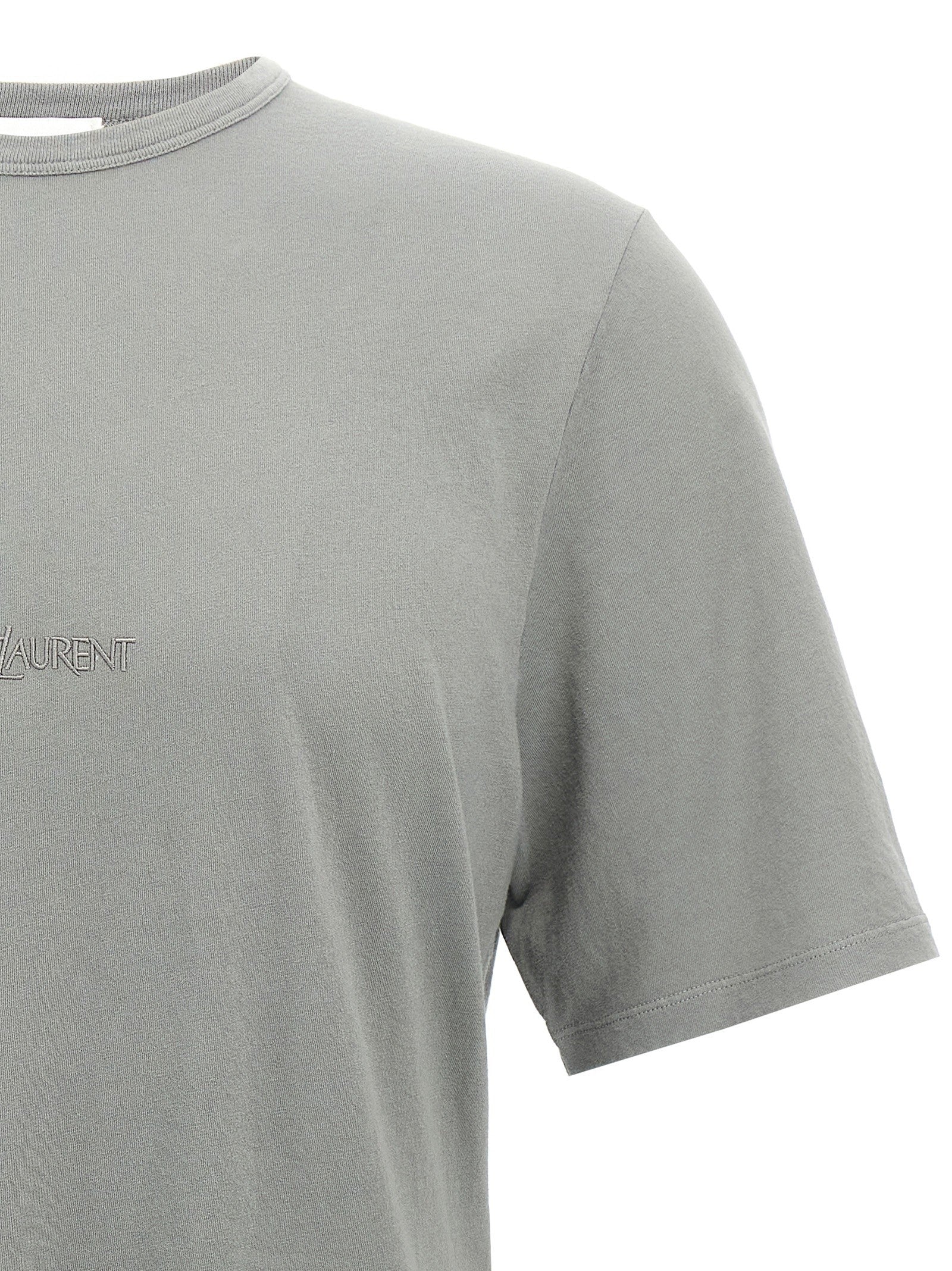 Saint Laurent - nan - Grey - T-shirt