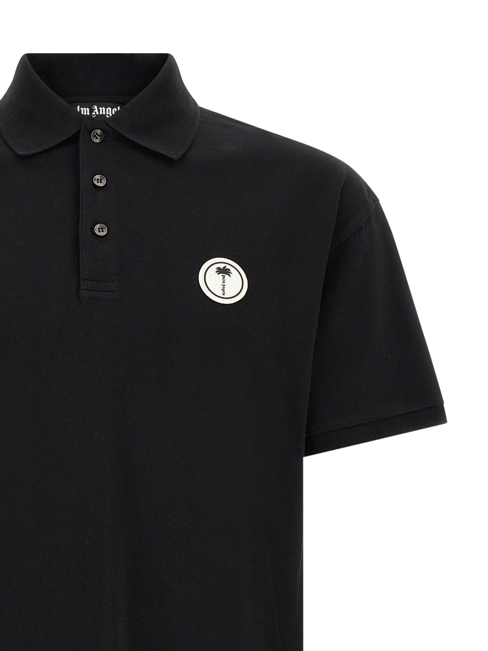 Palm Angels - nan - Black - Polo Shirt
