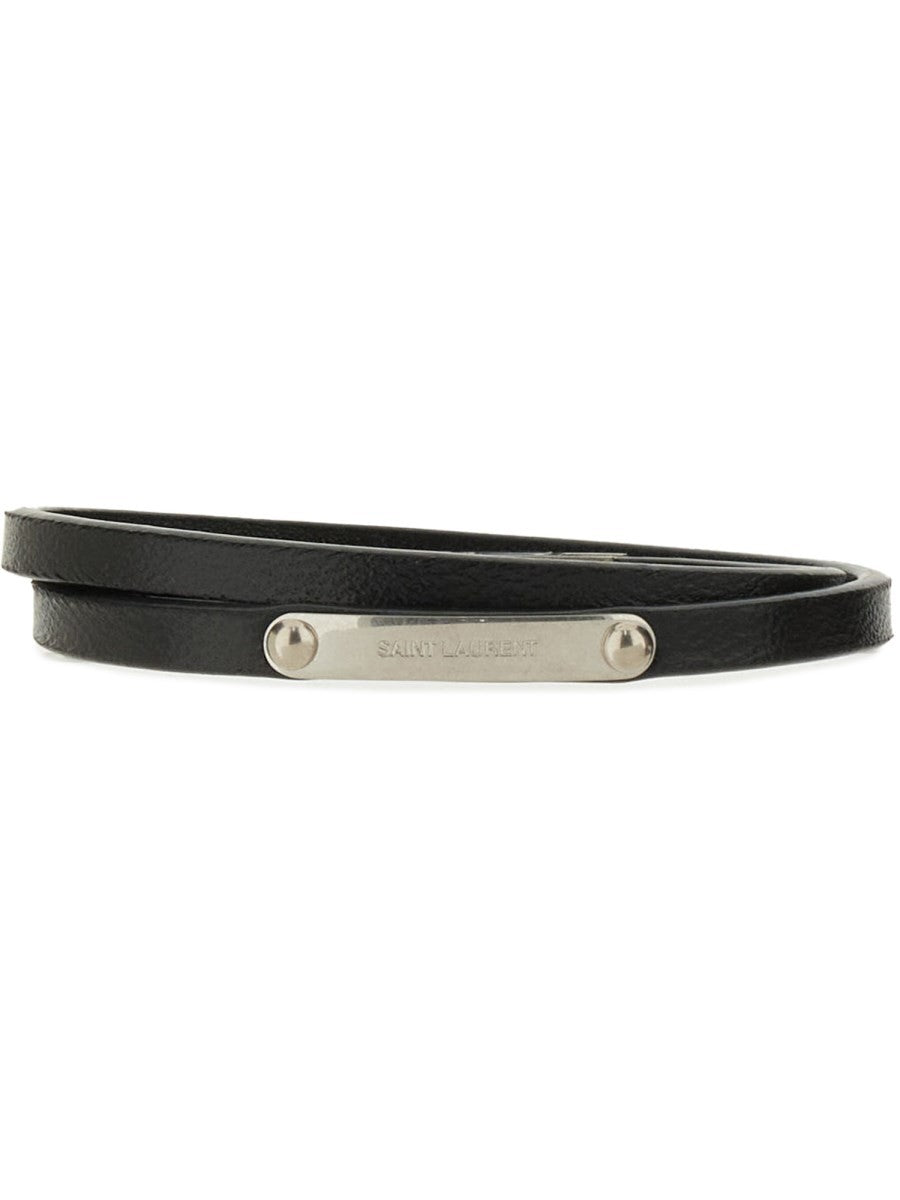 Saint Laurent - Man - Black - Bracelet