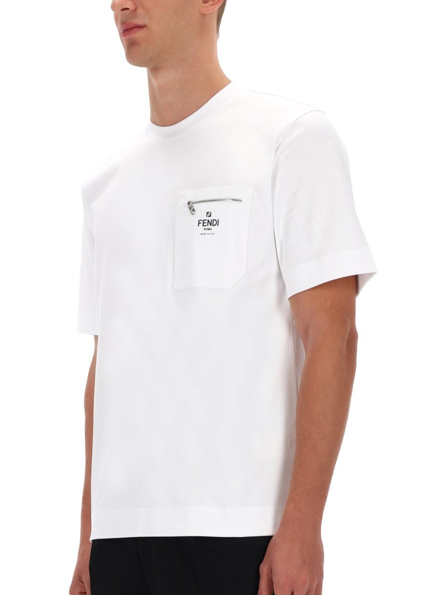 Fendi - Férfi - Fehér - Póló