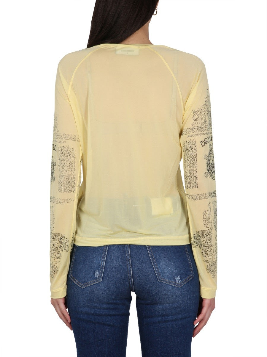 Dsquared - Női - Sárga - Póló