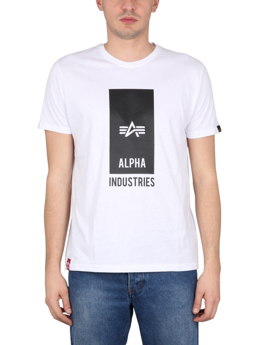 ALPHA INDUSTRIES - Férfi - Fehér - Póló