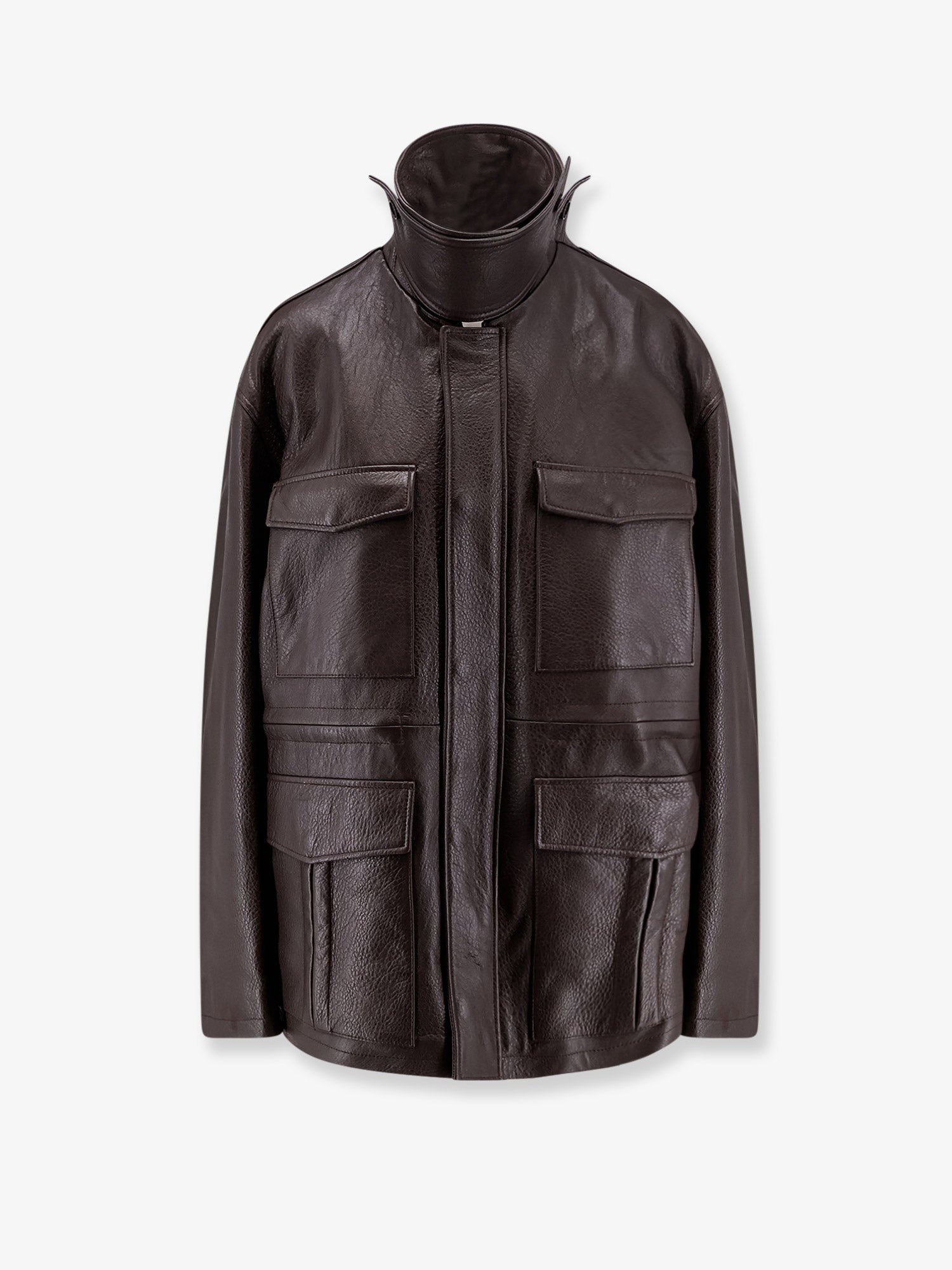TONYWACK - Woman - Brown - Leather Jacket