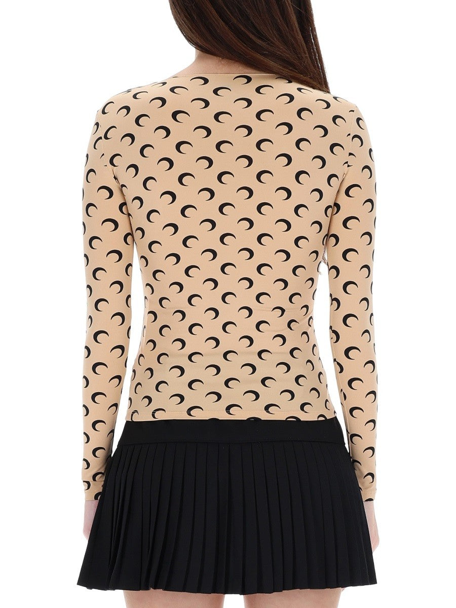 MARINE SERRE - Woman - Beige - Top