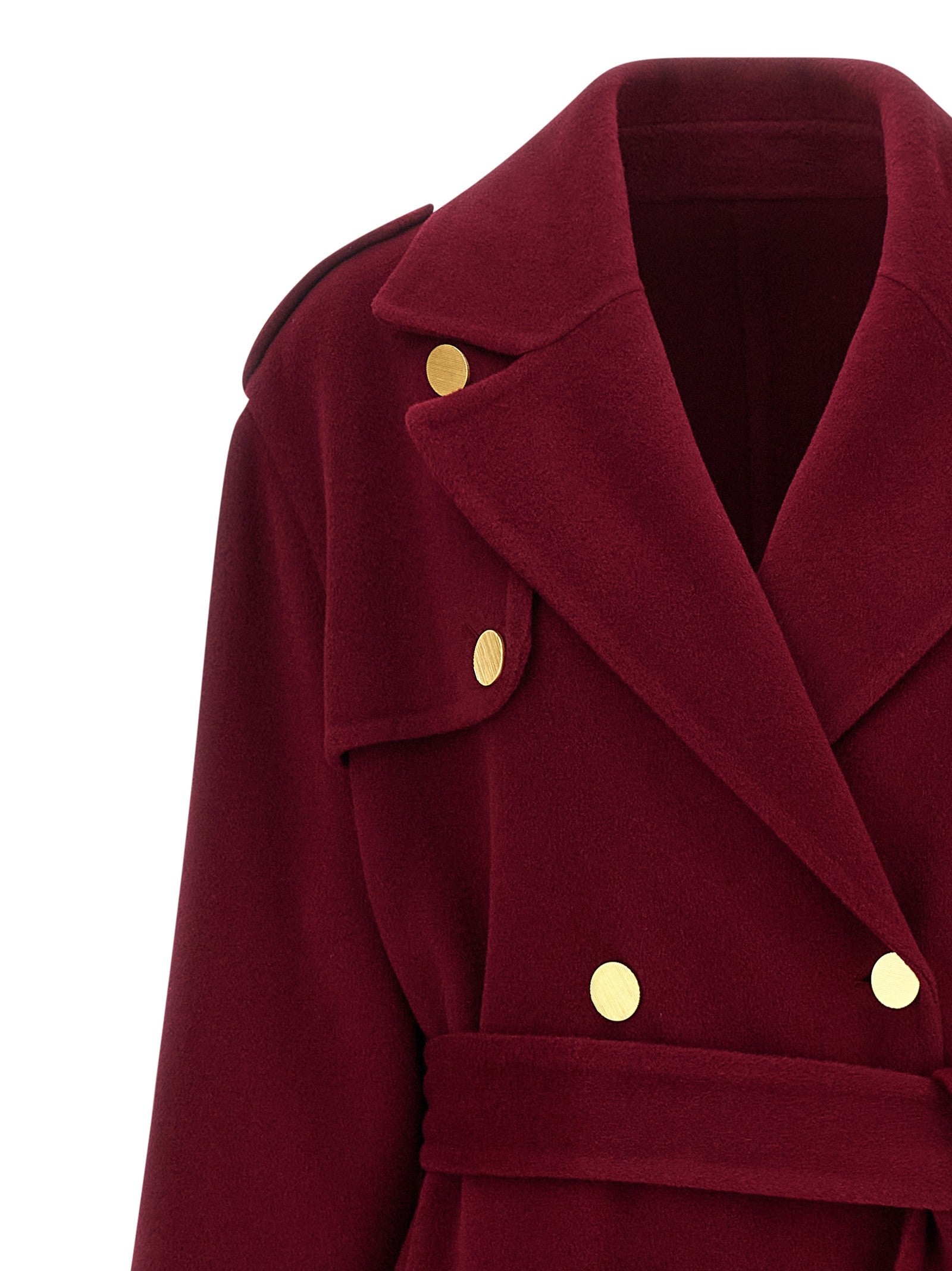 alberta ferretti - nan - Red - Coat