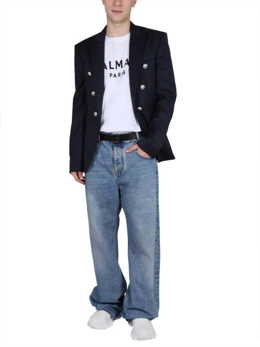 Balmain - Man - Blue - Jeans