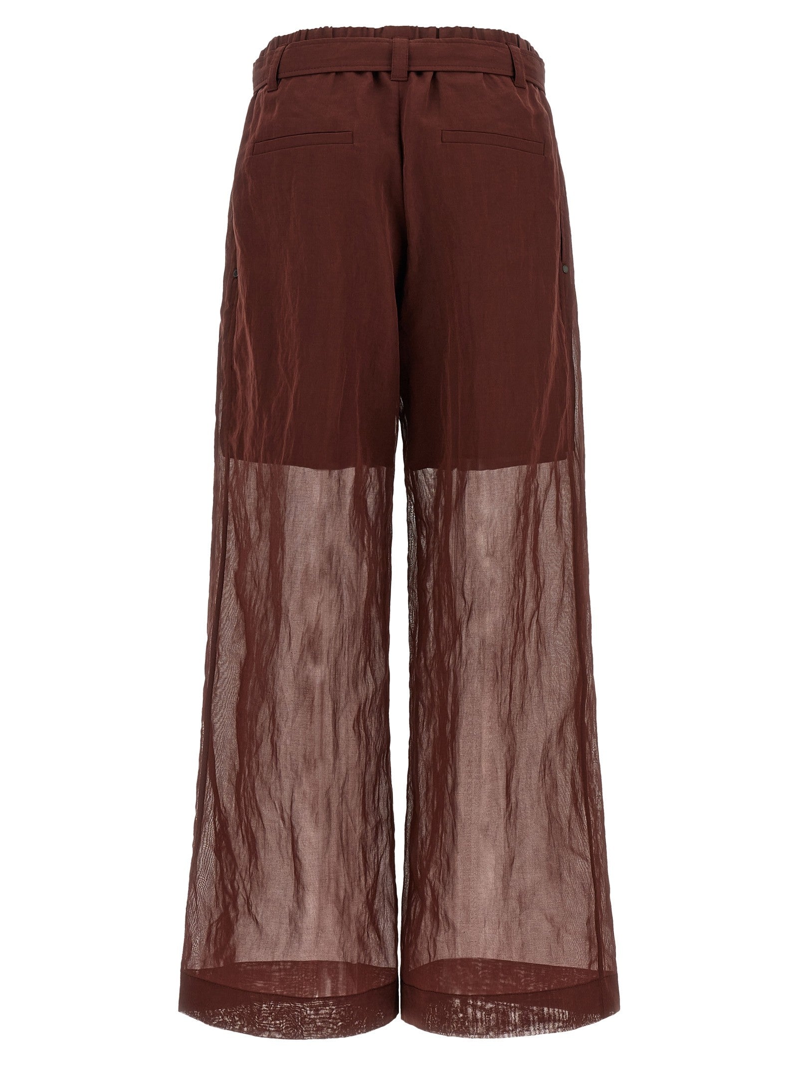Brunello Cucinelli - nan - Red - Pants