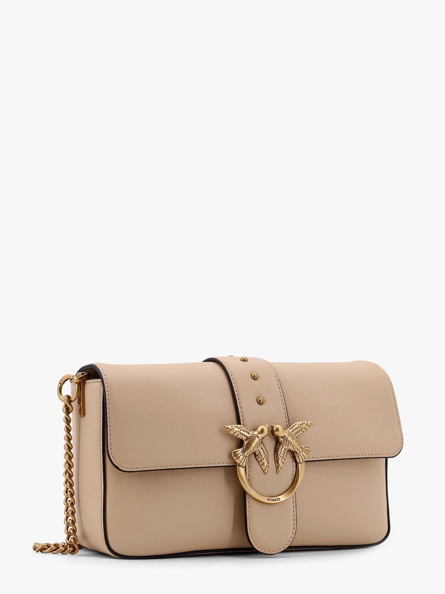 Pinko - Woman - Beige - Crossbody Bag