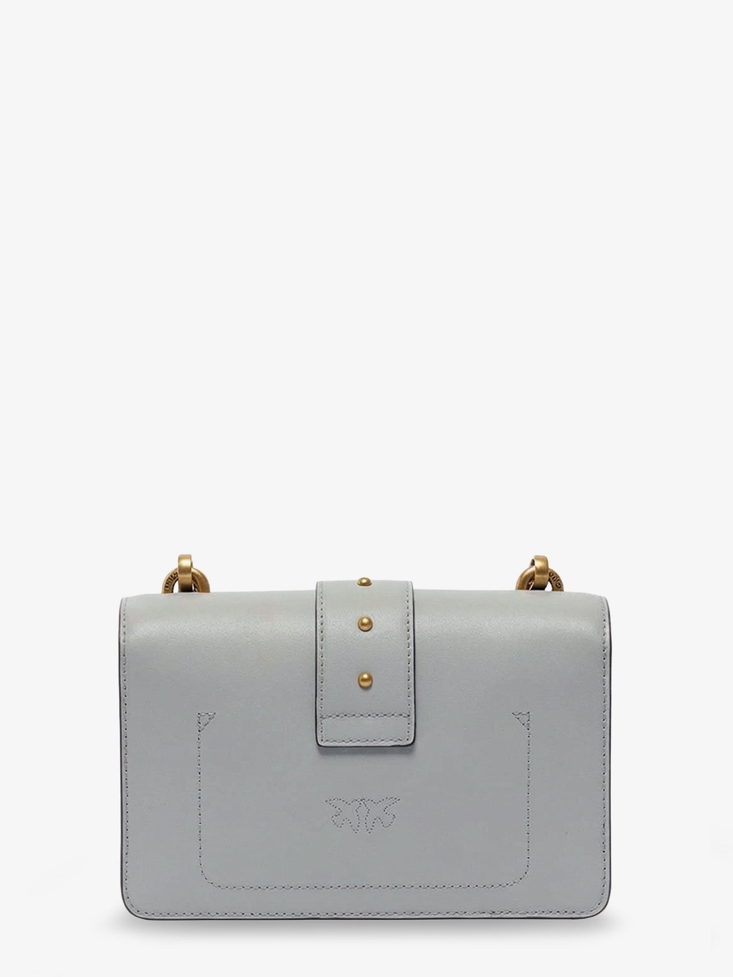 Pinko - Woman - Grigio Perla - Crossbody Bag