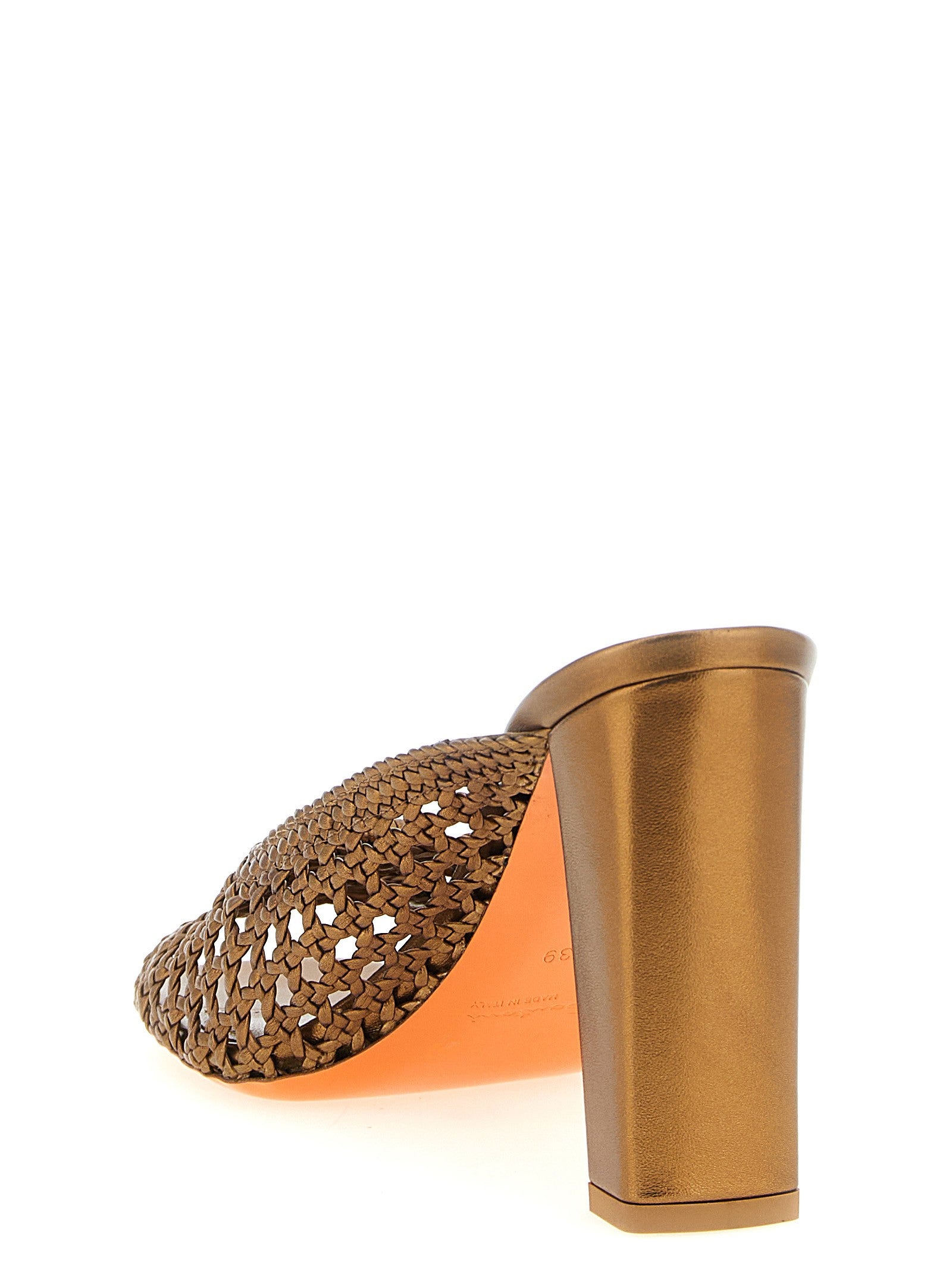 SANTONI - szandál - aranyban