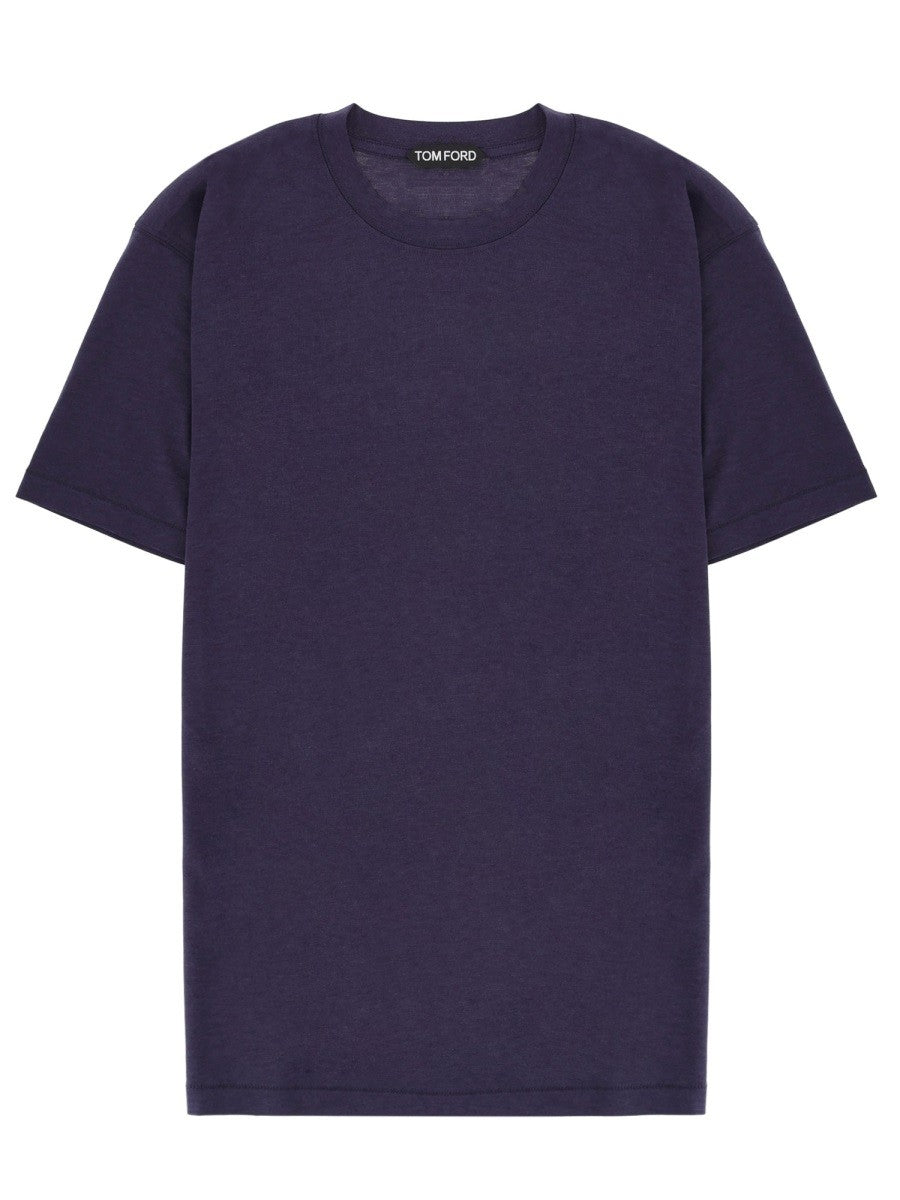 TOM FORD – Férfi – Kék – Rövid ujjú póló