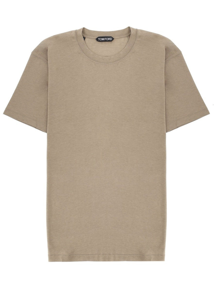 TOM FORD – Férfi – Zöld – Rövid ujjú póló