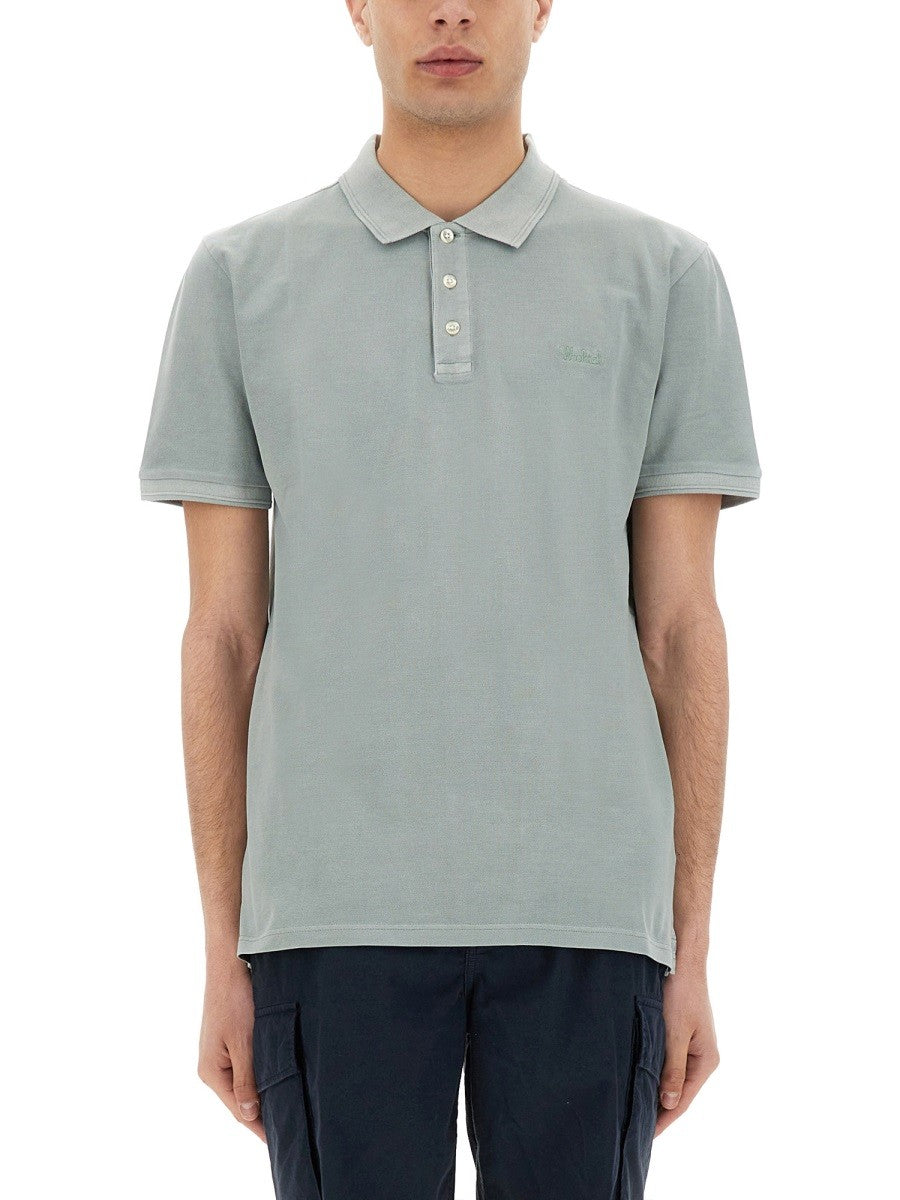 Woolrich - Man - Green - Polo Shirt