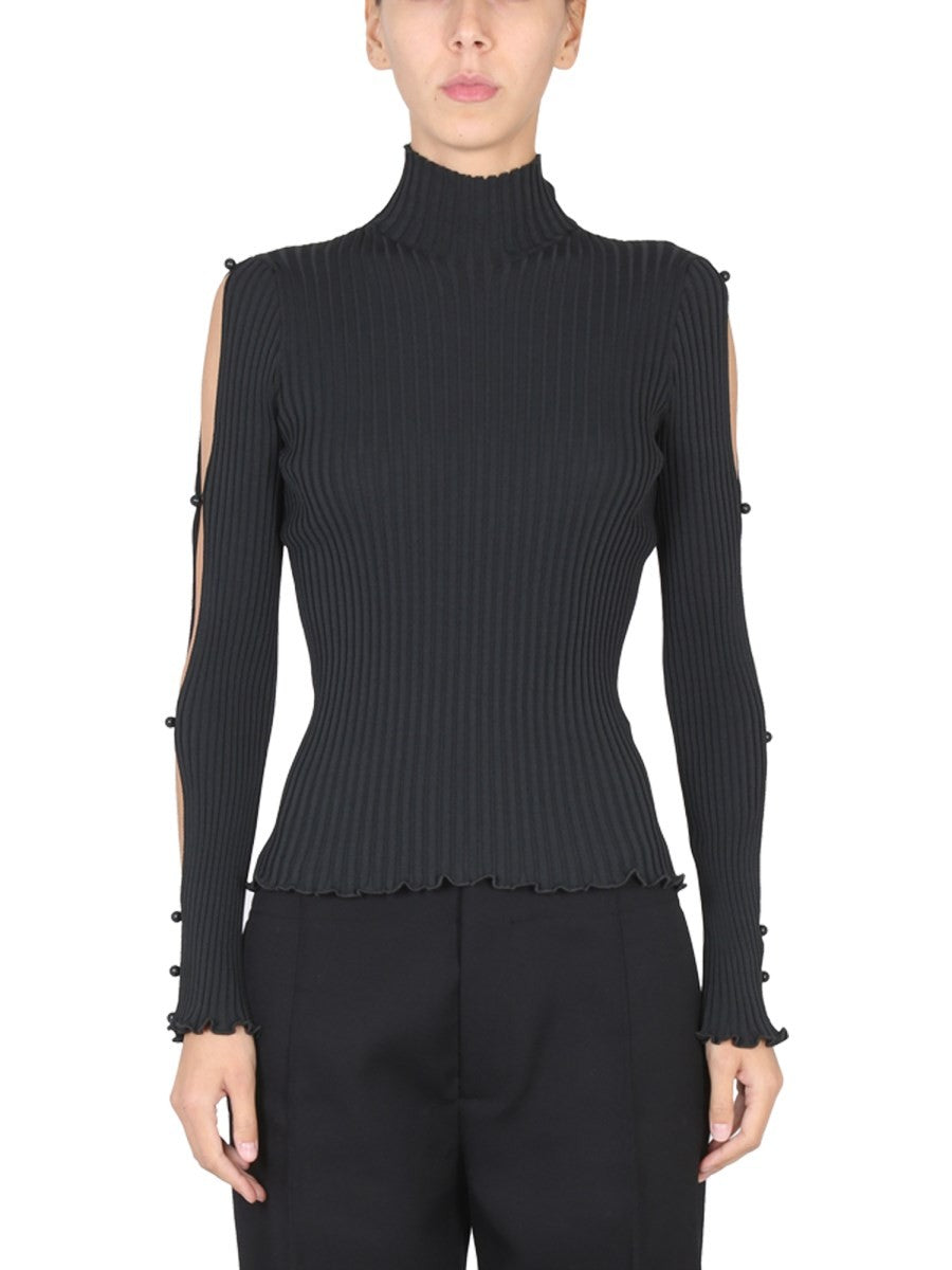 Bottega Veneta - Woman - Green - Sweater