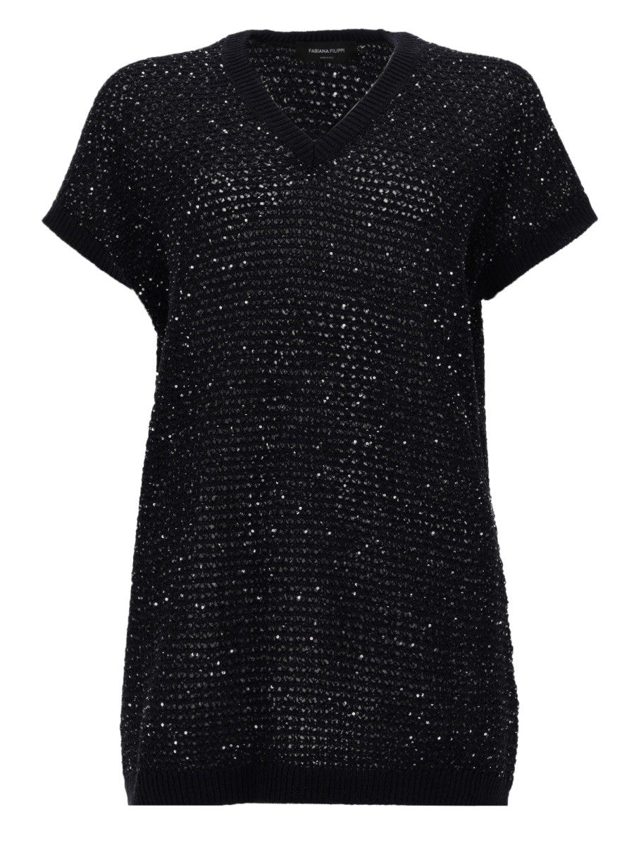 Fabiana Filippi - Woman - Blue - Sweater