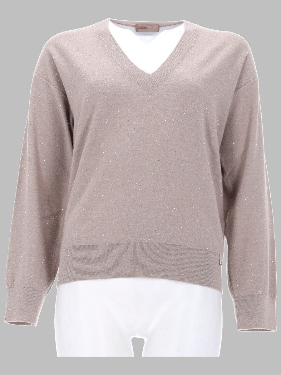 Herno - Woman - Beige - Sweater