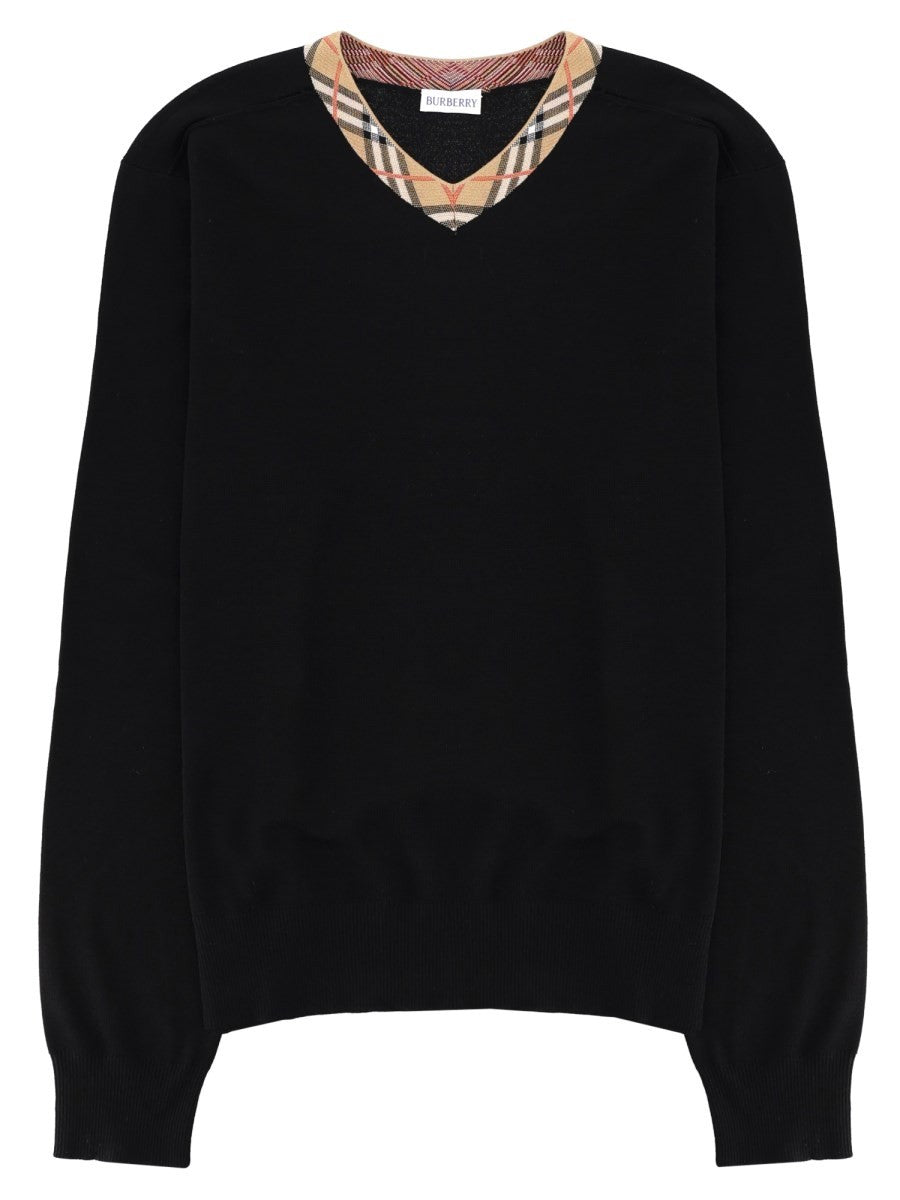 Burberry - Man - Black - Sweater