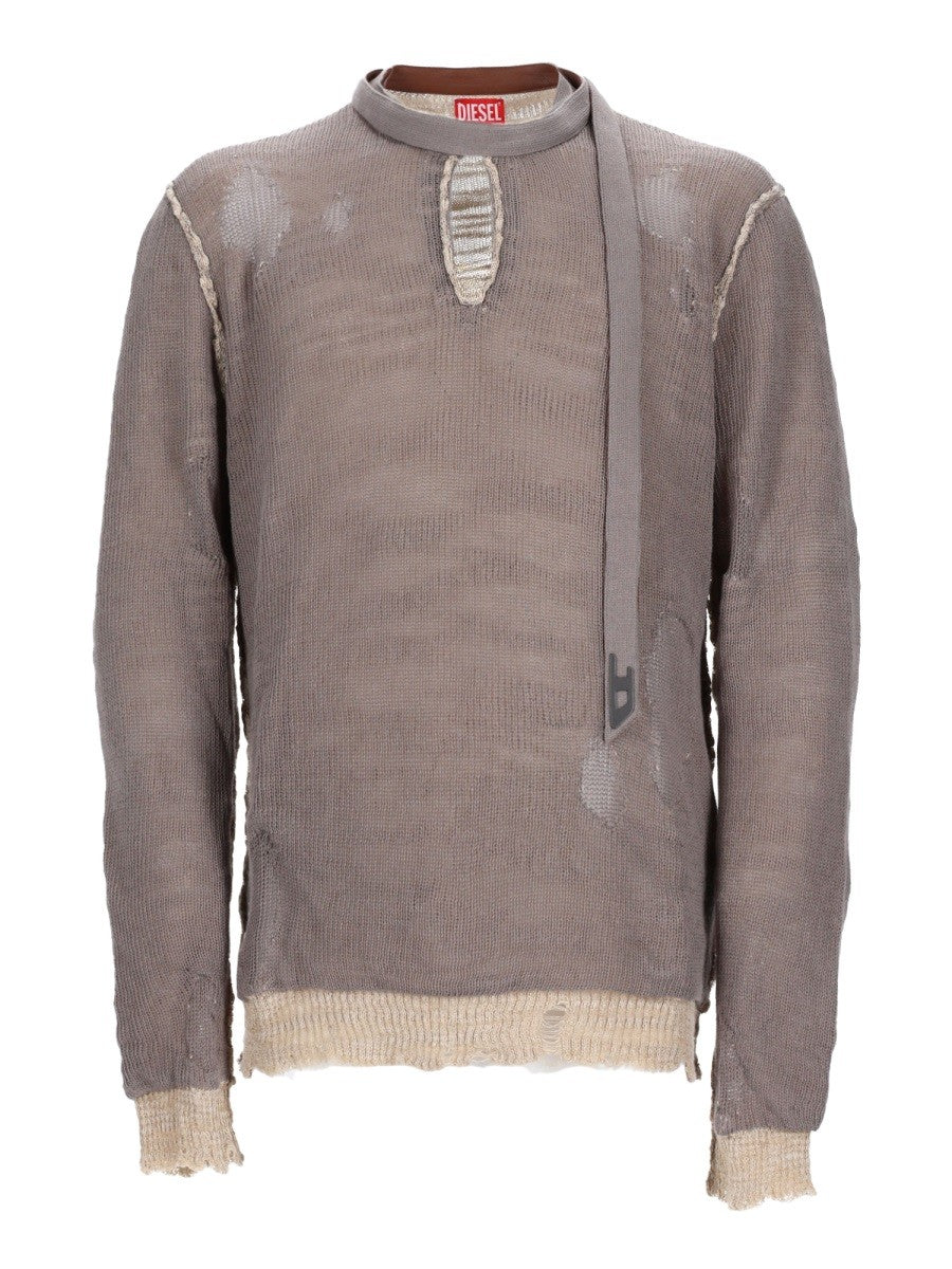 Diesel - Man - Grey - Sweater