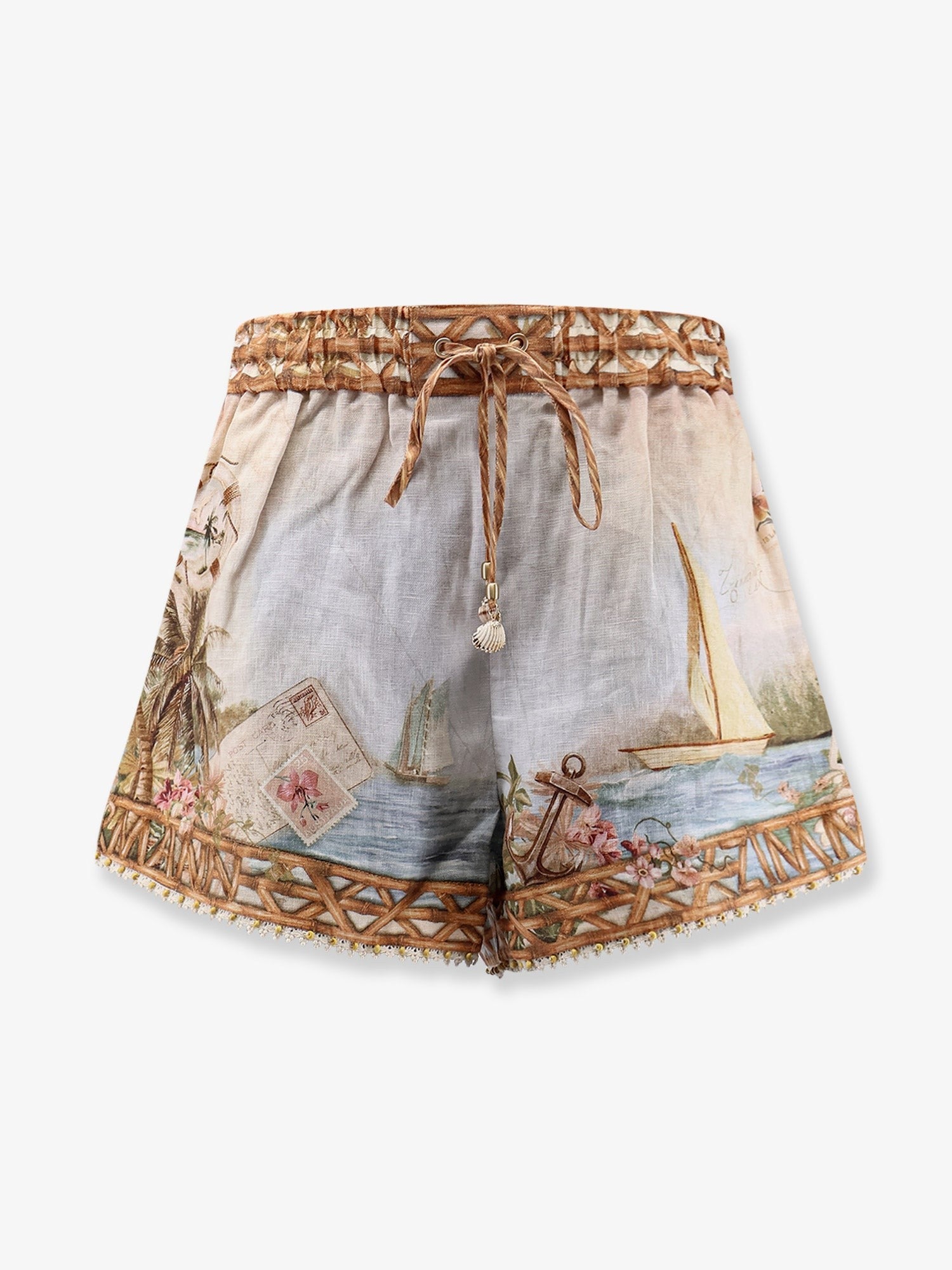 ZIMMERMANN - Woman - Beige - Shorts