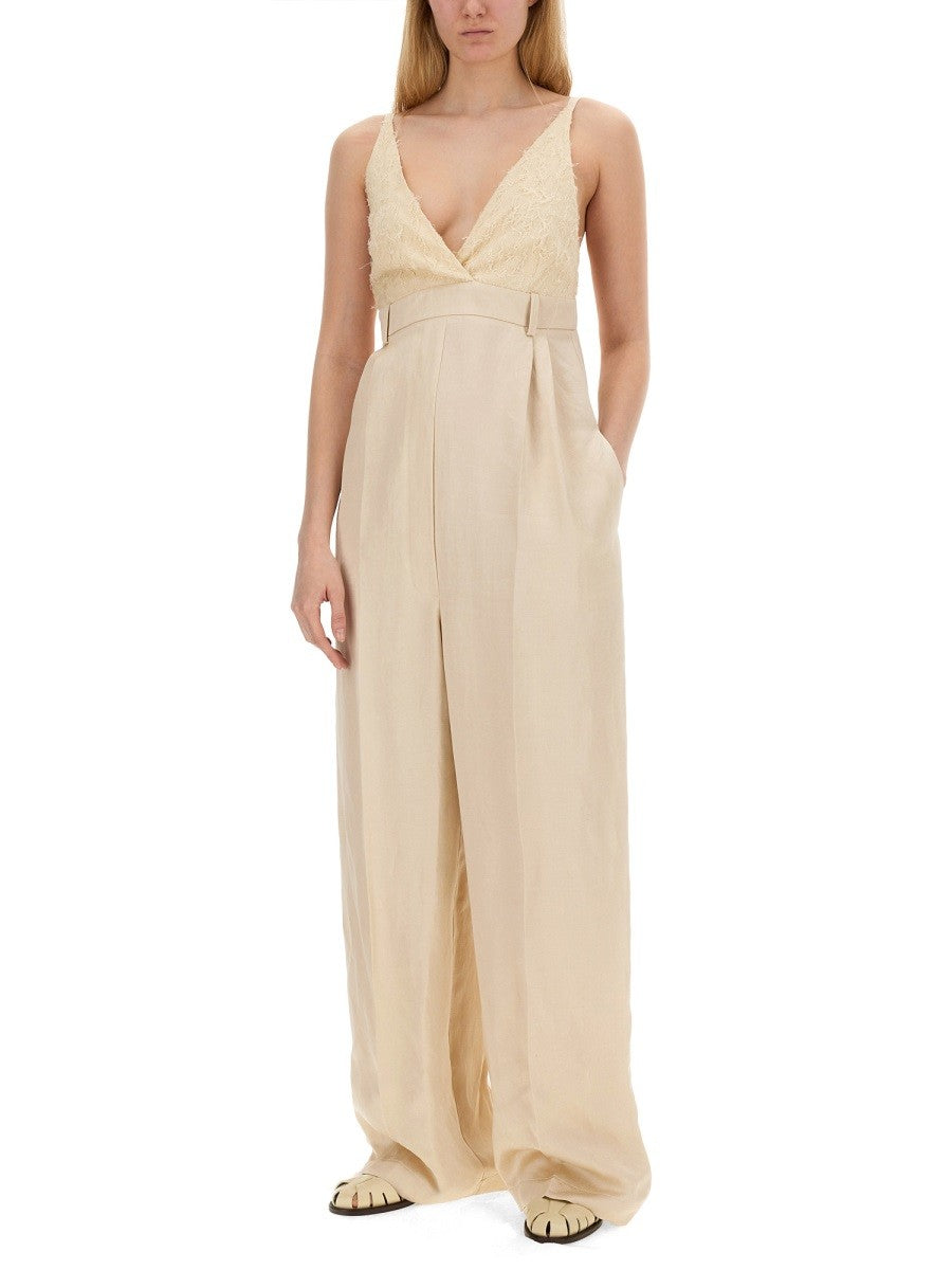 ALYSI - Woman - Beige - Jumpsuit