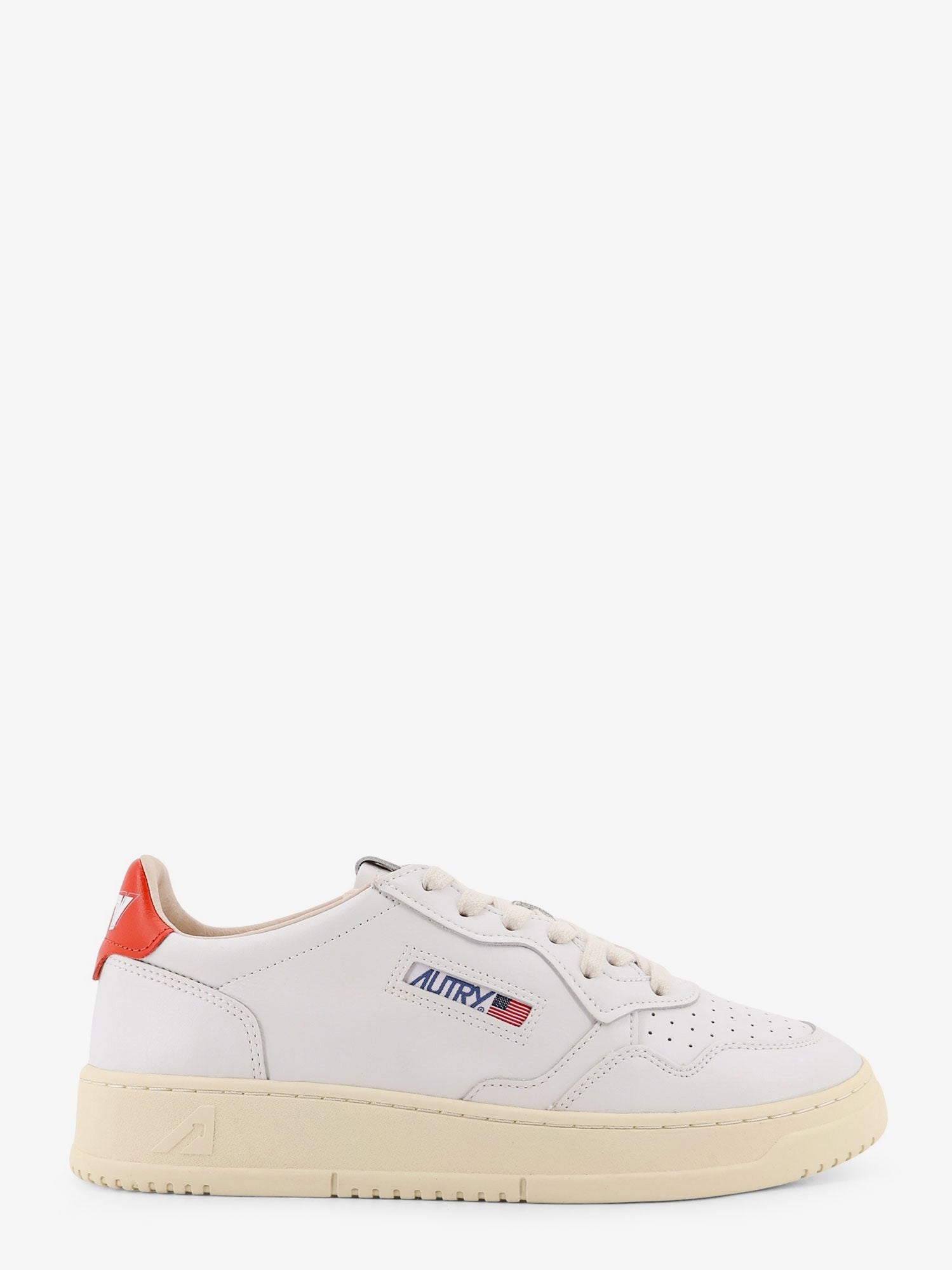 Autry - Man - Bianco Arancio - Sneaker