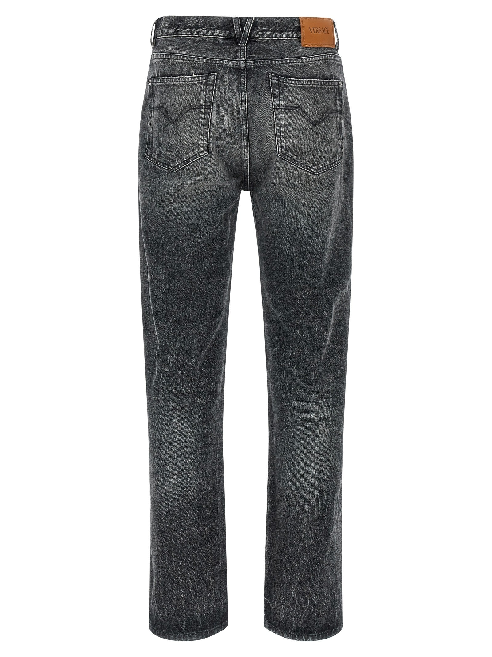 Versace - szürke - farmernadrágban