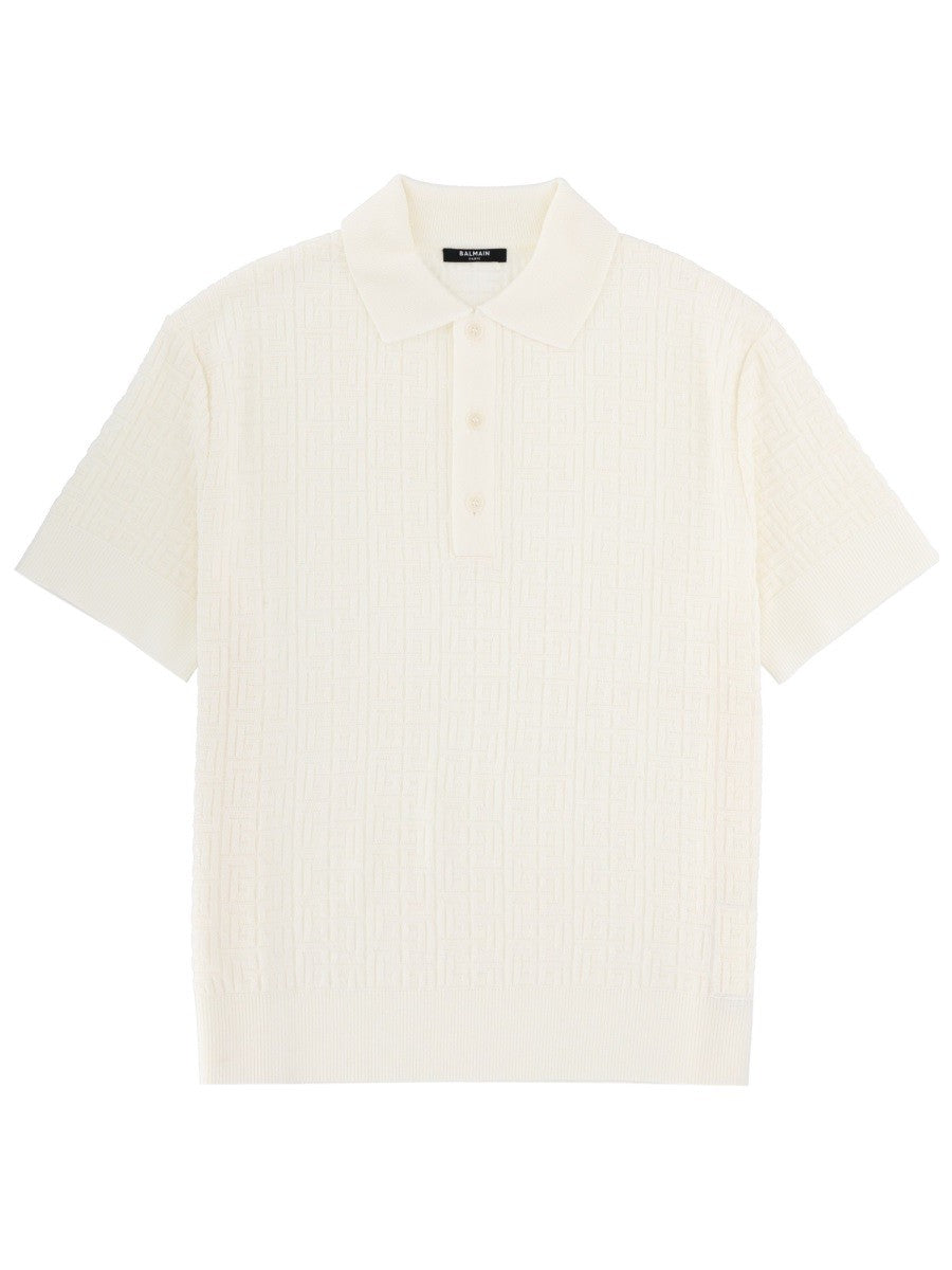 Balmain - Man - White - Polo Shirt