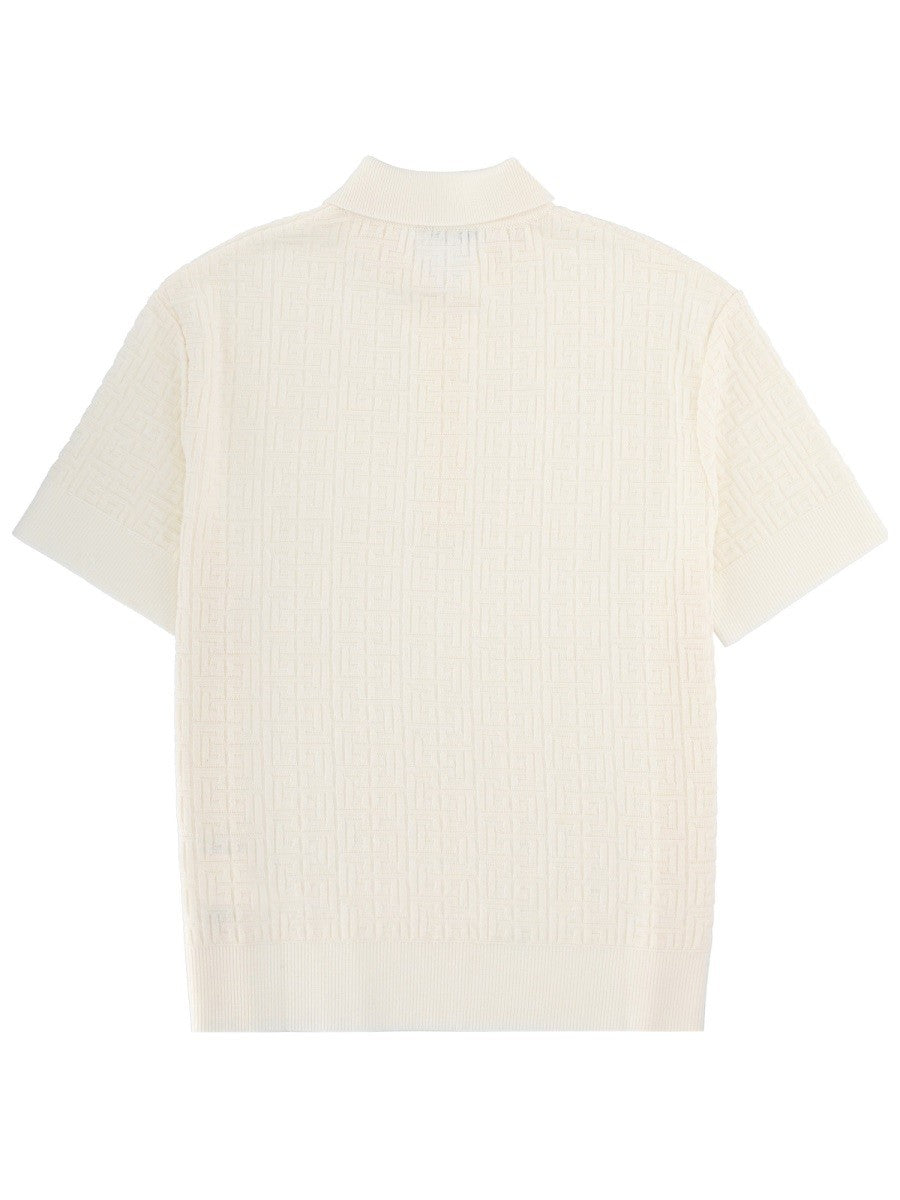 Balmain - Man - White - Polo Shirt