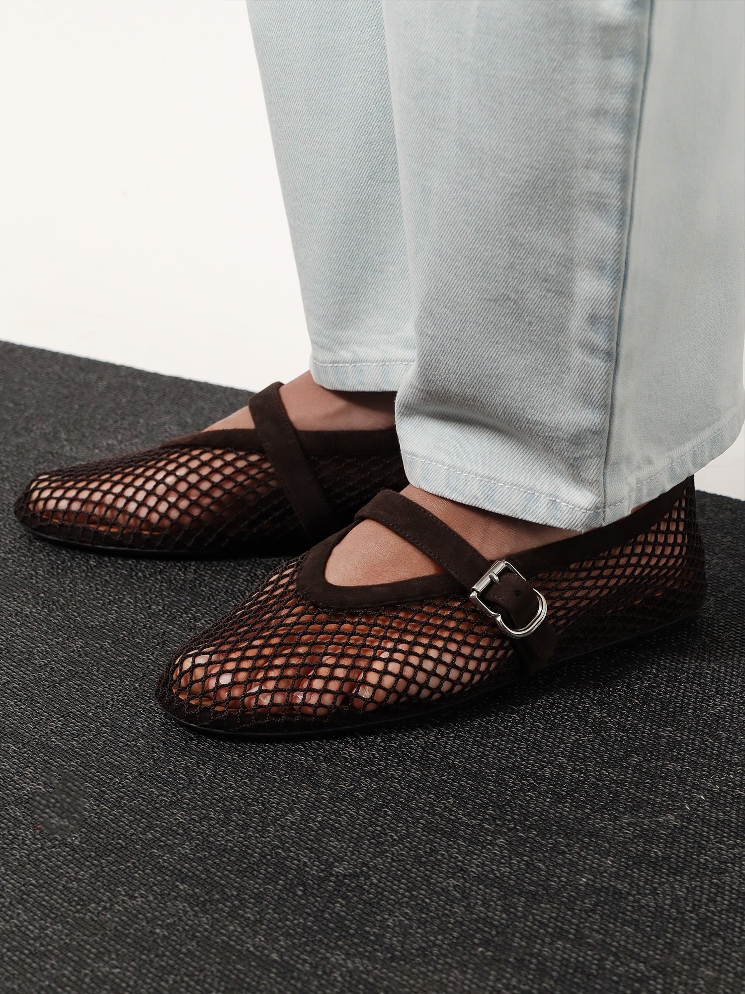 ALAIA - Woman - Brown - Ballerina