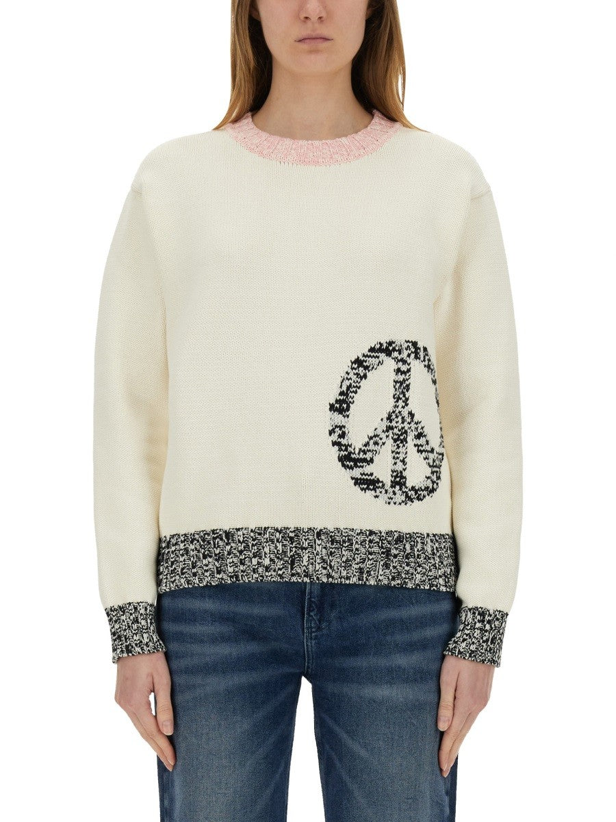 MOSCHINO JEANS - Woman - White - Sweater
