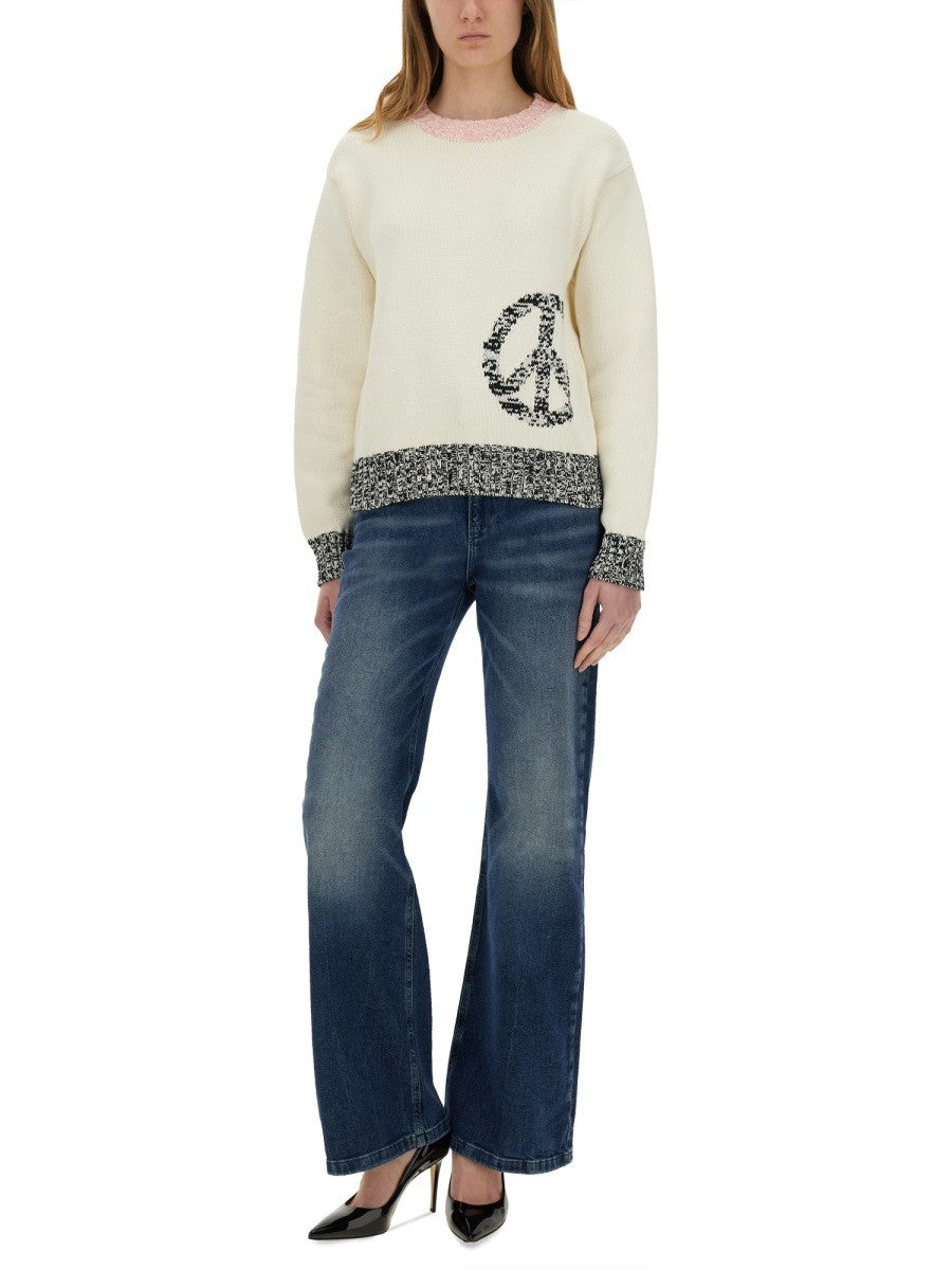 MOSCHINO JEANS - Woman - White - Sweater