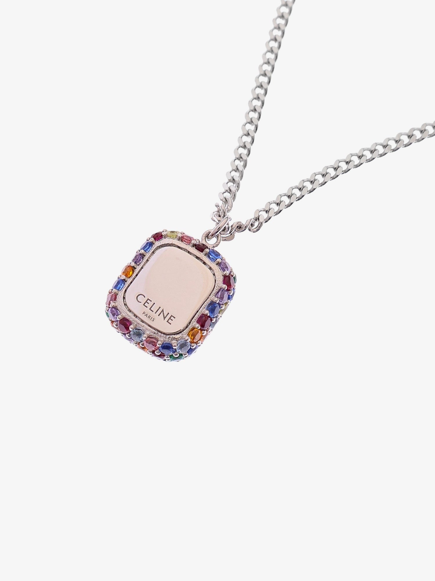 Celine - Man - Multicolor/Silver - Necklace
