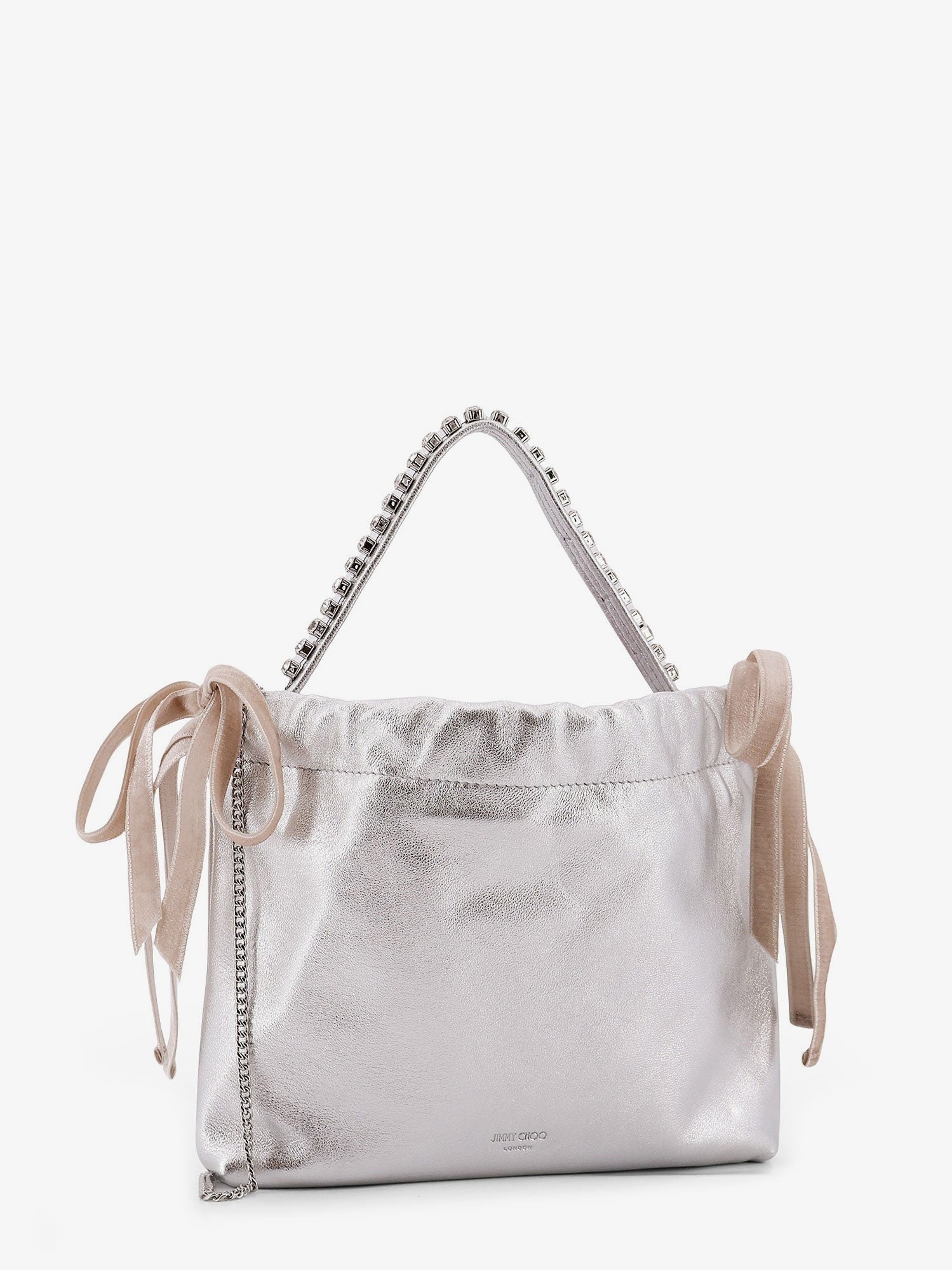 Jimmy Choo - Woman - Silverrosesylver - Crossbody Bag